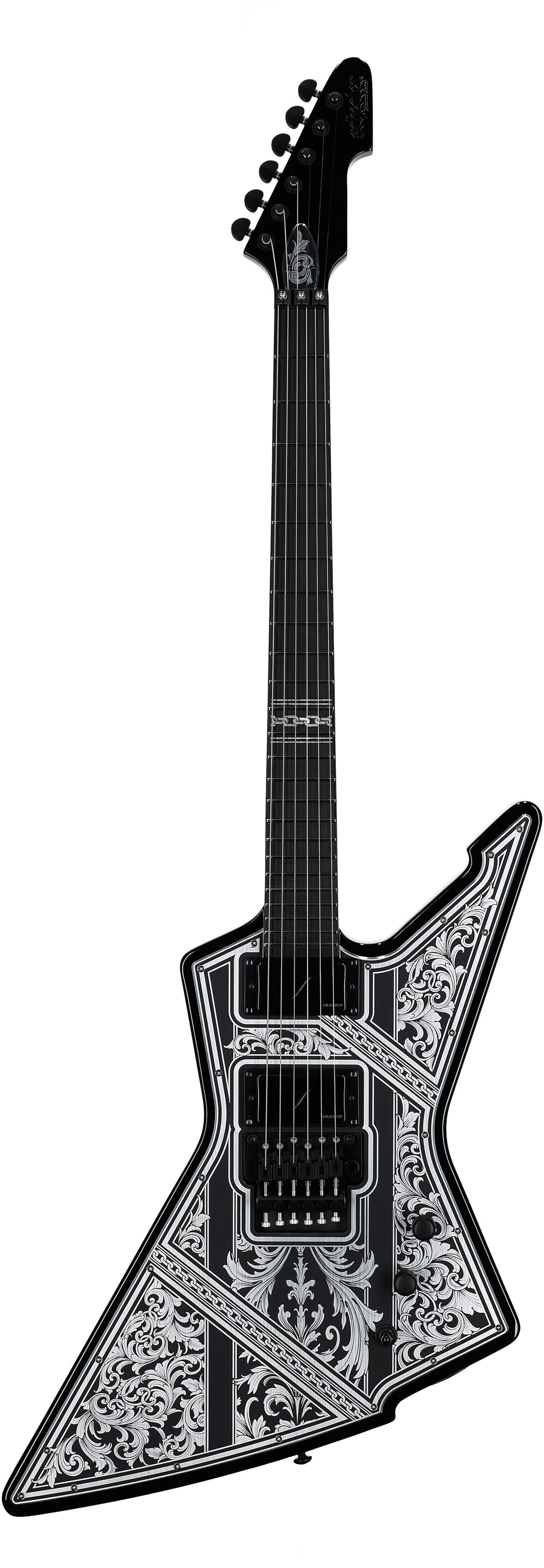 Schecter E-1 FR Przym Palladium Electric Guitar 2 Schecter E-1 FR Przym Palladium Electric Guitar