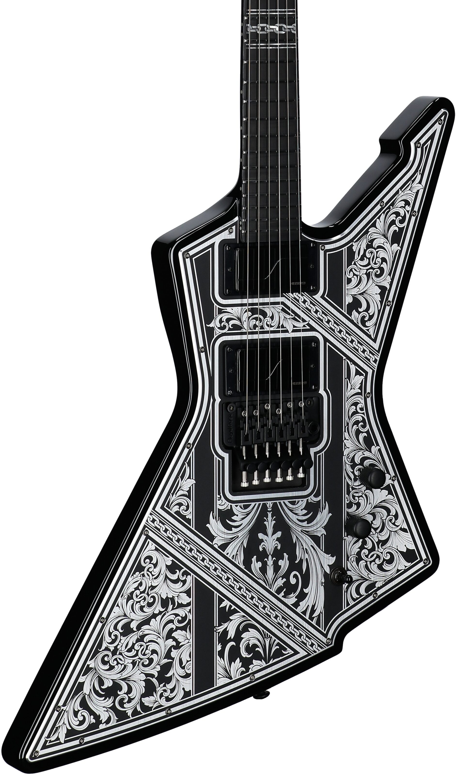 Schecter E-1 FR Przym Palladium Electric Guitar 3 Schecter E-1 FR Przym Palladium Electric Guitar