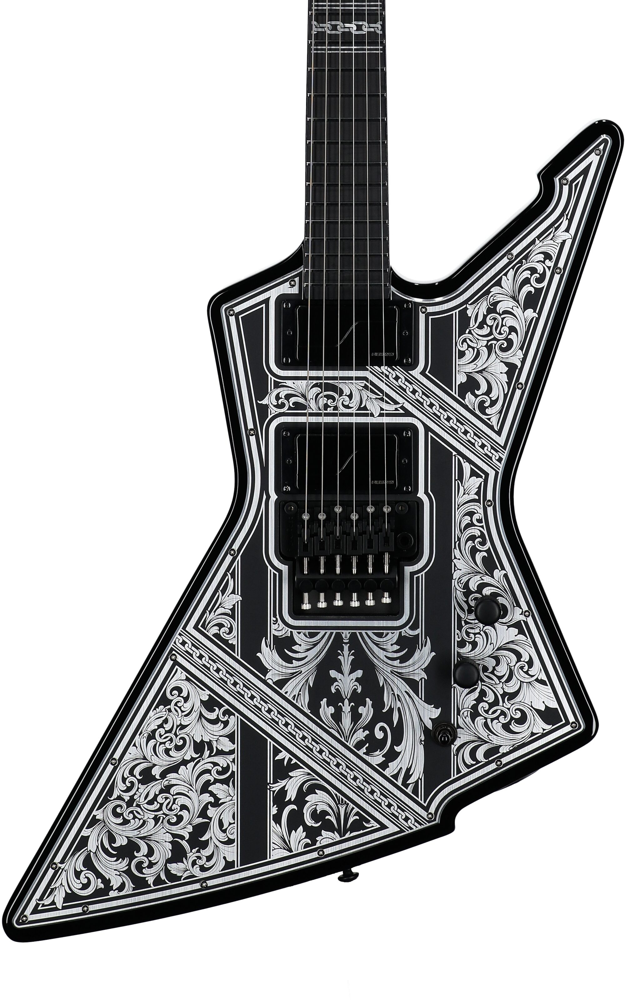 Schecter E-1 FR Przym Palladium Electric Guitar 1 Schecter E-1 FR Przym Palladium Electric Guitar