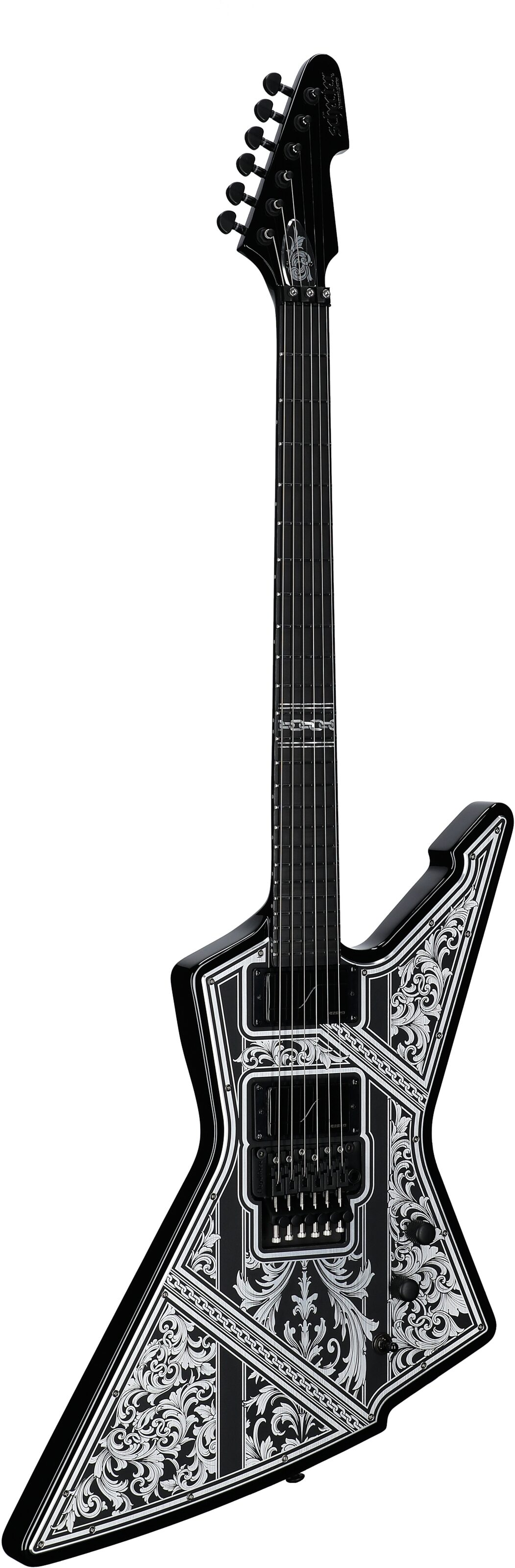 Schecter E-1 FR Przym Palladium Electric Guitar 6 Schecter E-1 FR Przym Palladium Electric Guitar