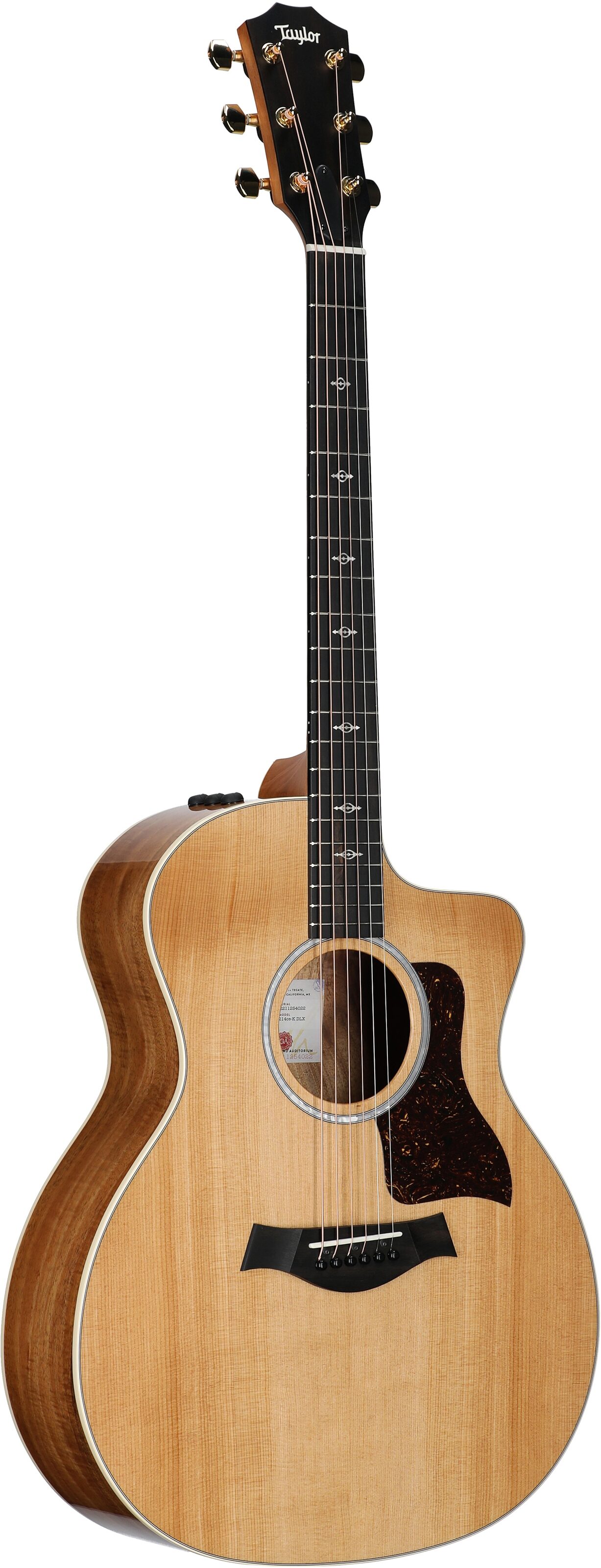 Taylor 214ce-K Koa Deluxe Acoustic-Electric Guitar (with Case) 6 Taylor 214ce-K Koa Deluxe Acoustic-Electric Guitar (with Case)