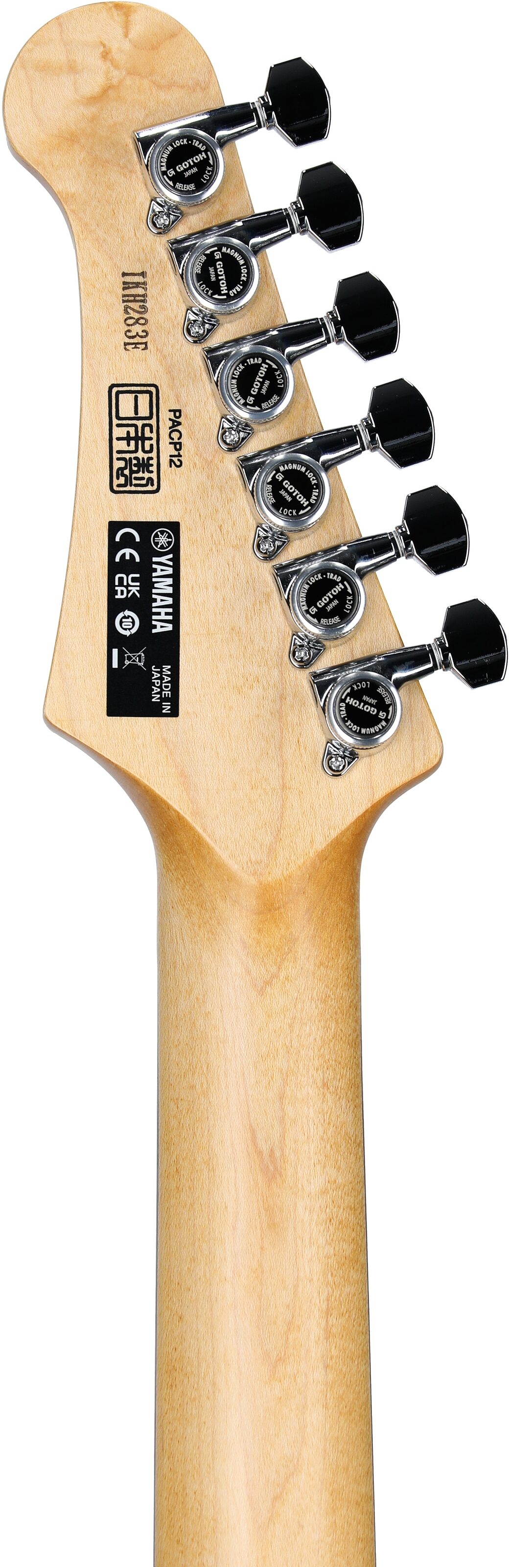 Yamaha Pacifica Professional PACP12 Electric Guitar, Rosewood Fretboard (with Case) 8 Yamaha Pacifica Professional PACP12 Electric Guitar, Rosewood Fretboard (with Case)