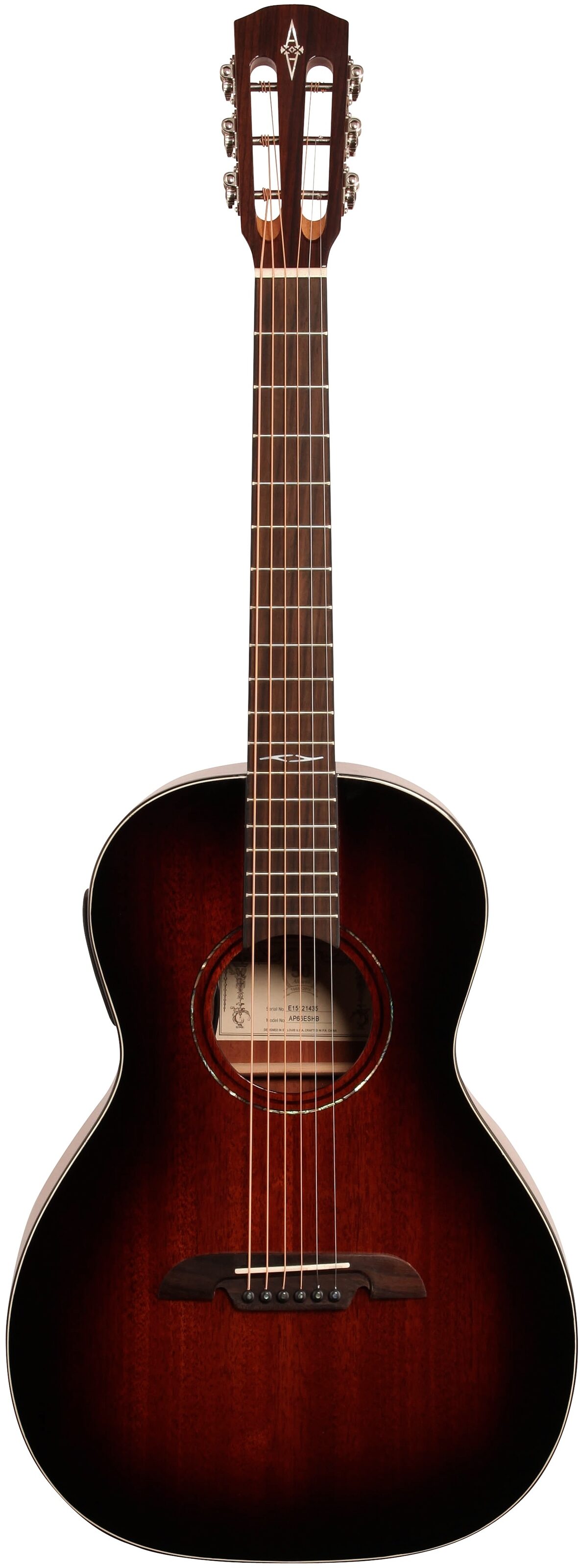 Alvarez AP66E Parlor Acoustic-Electric Guitar 2 Alvarez AP66E Parlor Acoustic-Electric Guitar