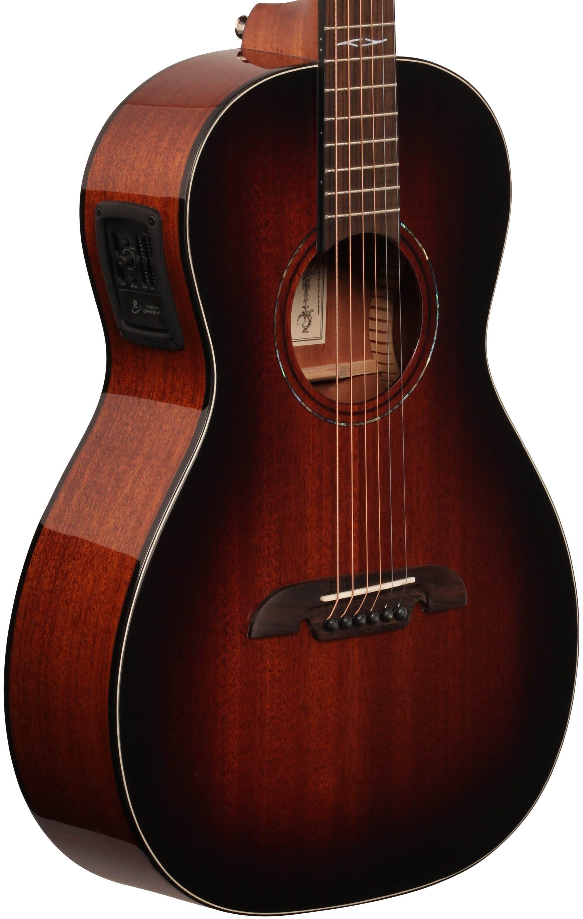 Alvarez AP66E Parlor Acoustic-Electric Guitar 1 Alvarez AP66E Parlor Acoustic-Electric Guitar