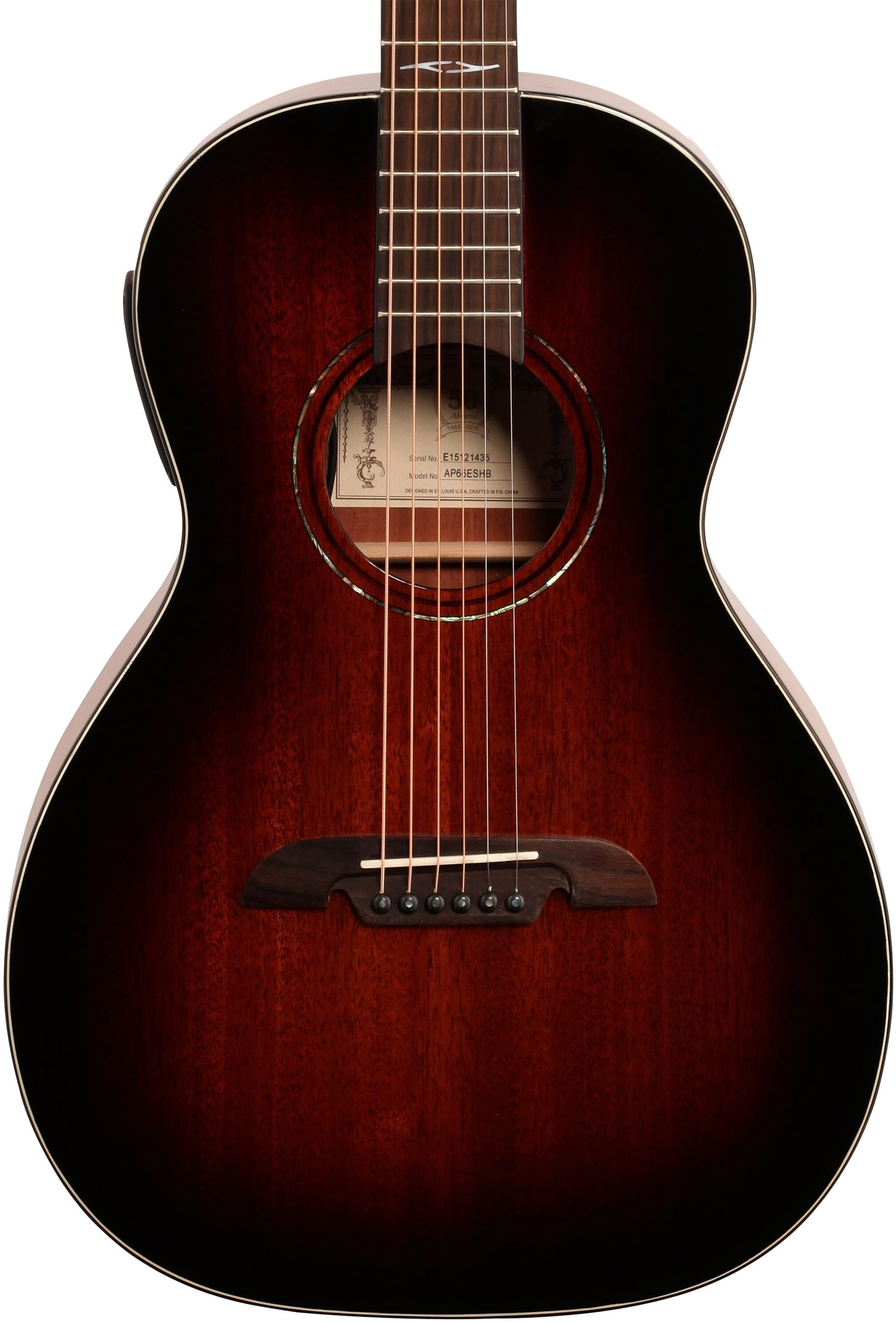 Alvarez AP66E Parlor Acoustic-Electric Guitar 5 Alvarez AP66E Parlor Acoustic-Electric Guitar