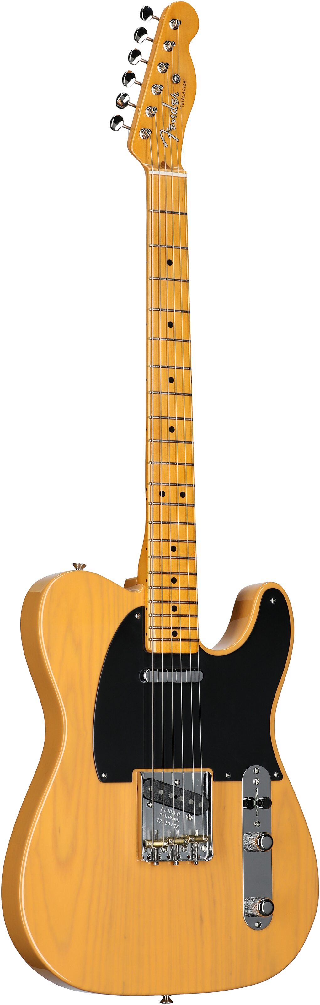Fender American Vintage II 1951 Telecaster Electric Guitar, Maple Fingerboard (with Case) 6 Fender American Vintage II 1951 Telecaster Electric Guitar, Maple Fingerboard (with Case)