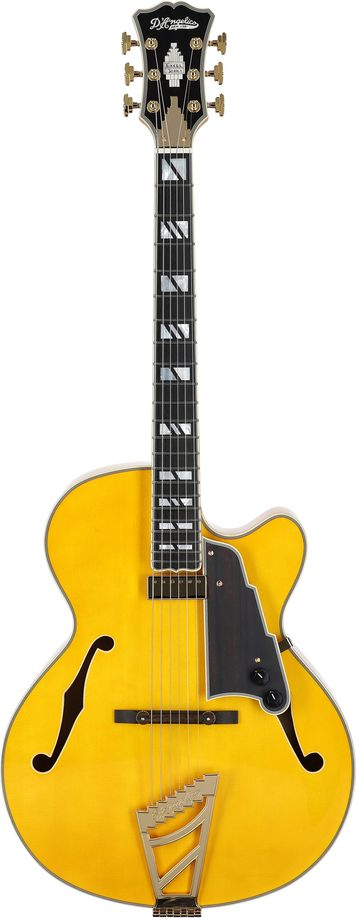 D'Angelico Excel 16 Hollowbody Electric Guitar (with Case) 2 D'Angelico Excel 16 Hollowbody Electric Guitar (with Case)
