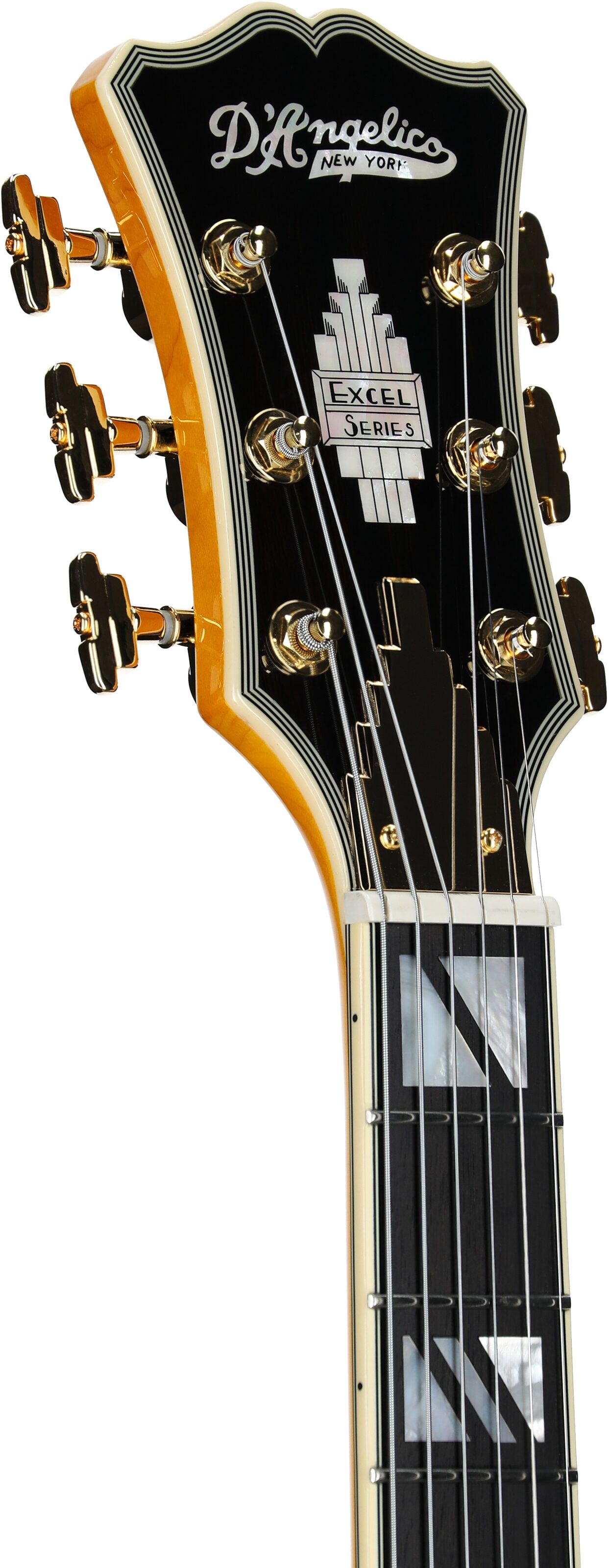 D'Angelico Excel 16 Hollowbody Electric Guitar (with Case) 4 D'Angelico Excel 16 Hollowbody Electric Guitar (with Case)