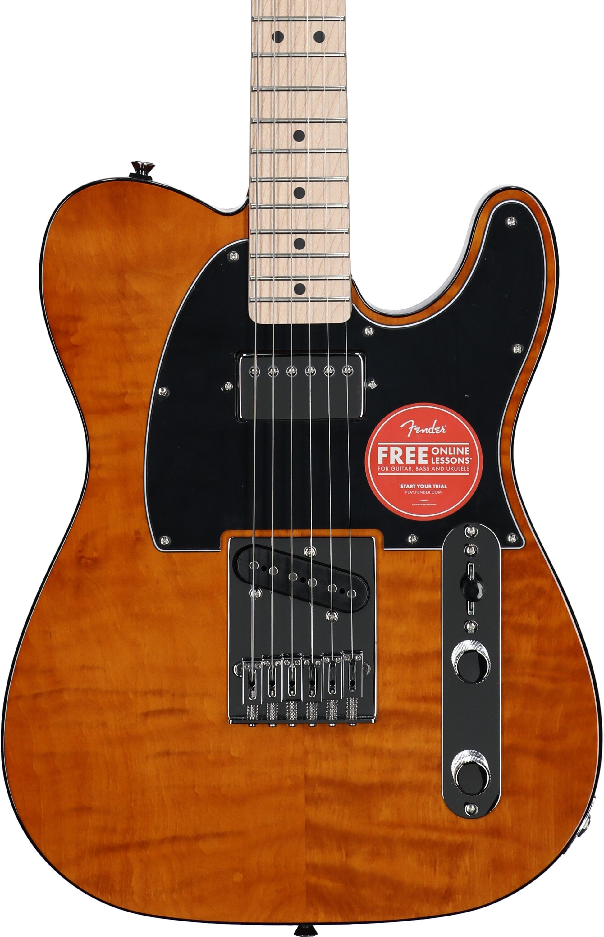 Squier Affinity Telecaster FMT SH Electric Guitar, with Maple Fingerboard 5 Squier Affinity Telecaster FMT SH Electric Guitar, with Maple Fingerboard