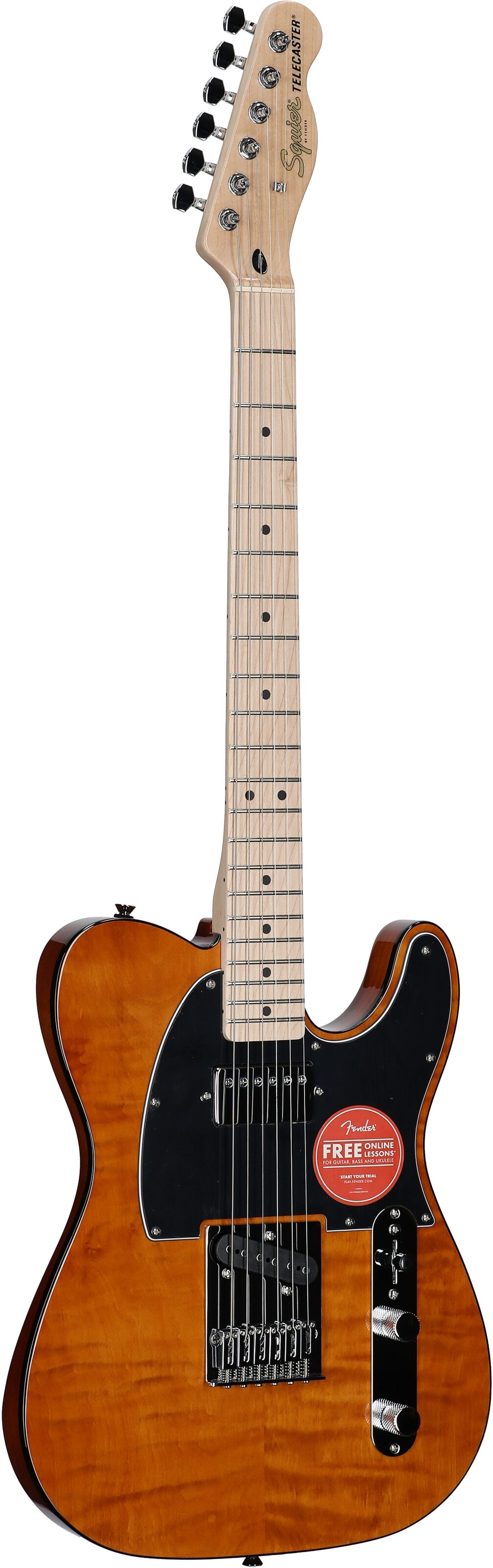 Squier Affinity Telecaster FMT SH Electric Guitar, with Maple Fingerboard 6 Squier Affinity Telecaster FMT SH Electric Guitar, with Maple Fingerboard
