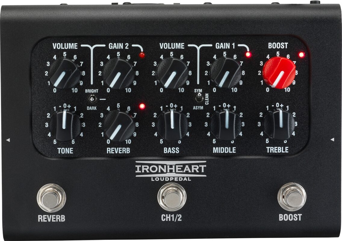 Laney Martin Miller Ironheart LoudPedal Guitar Amp Pedal (60 Watts)