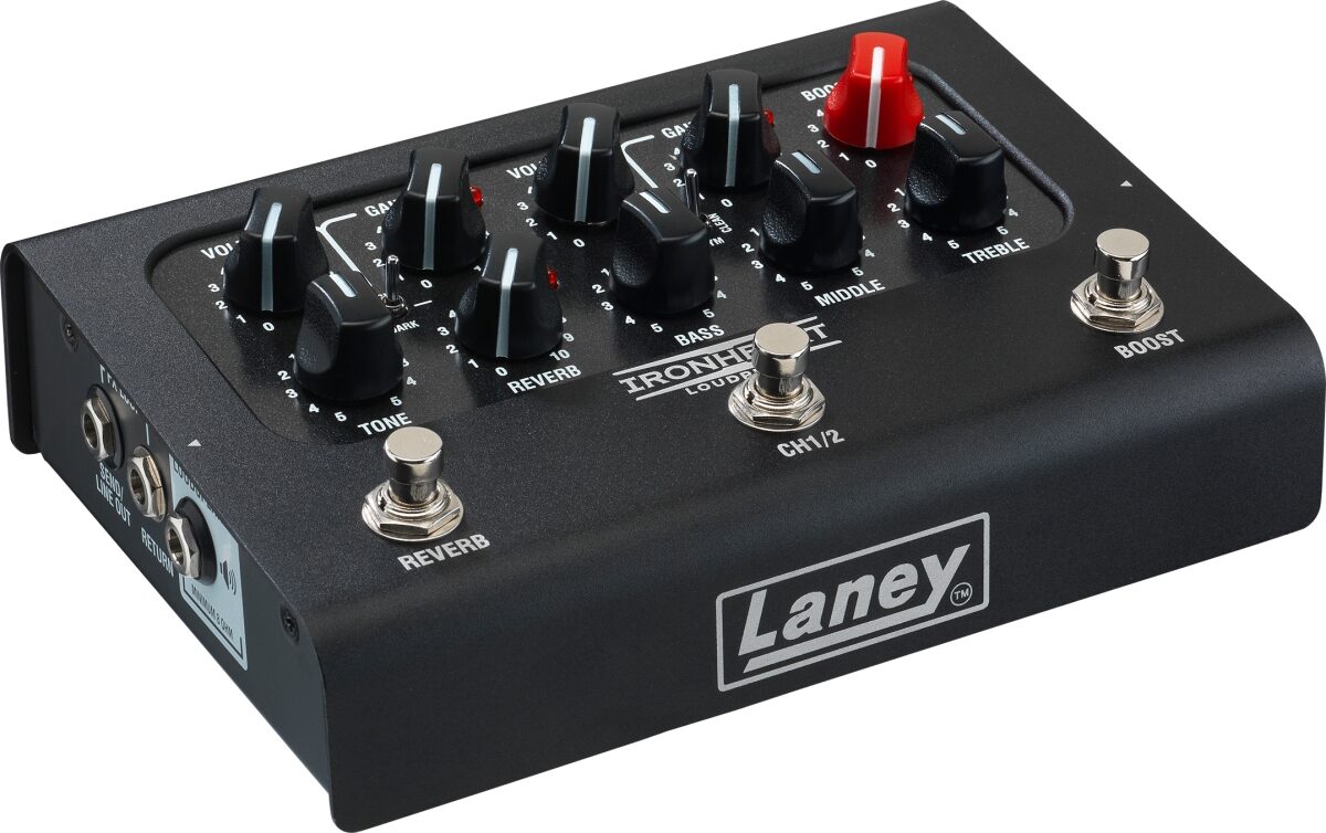 Laney Martin Miller Ironheart LoudPedal Guitar Amp Pedal (60 Watts) 2 Laney Martin Miller Ironheart LoudPedal Guitar Amp Pedal (60 Watts)