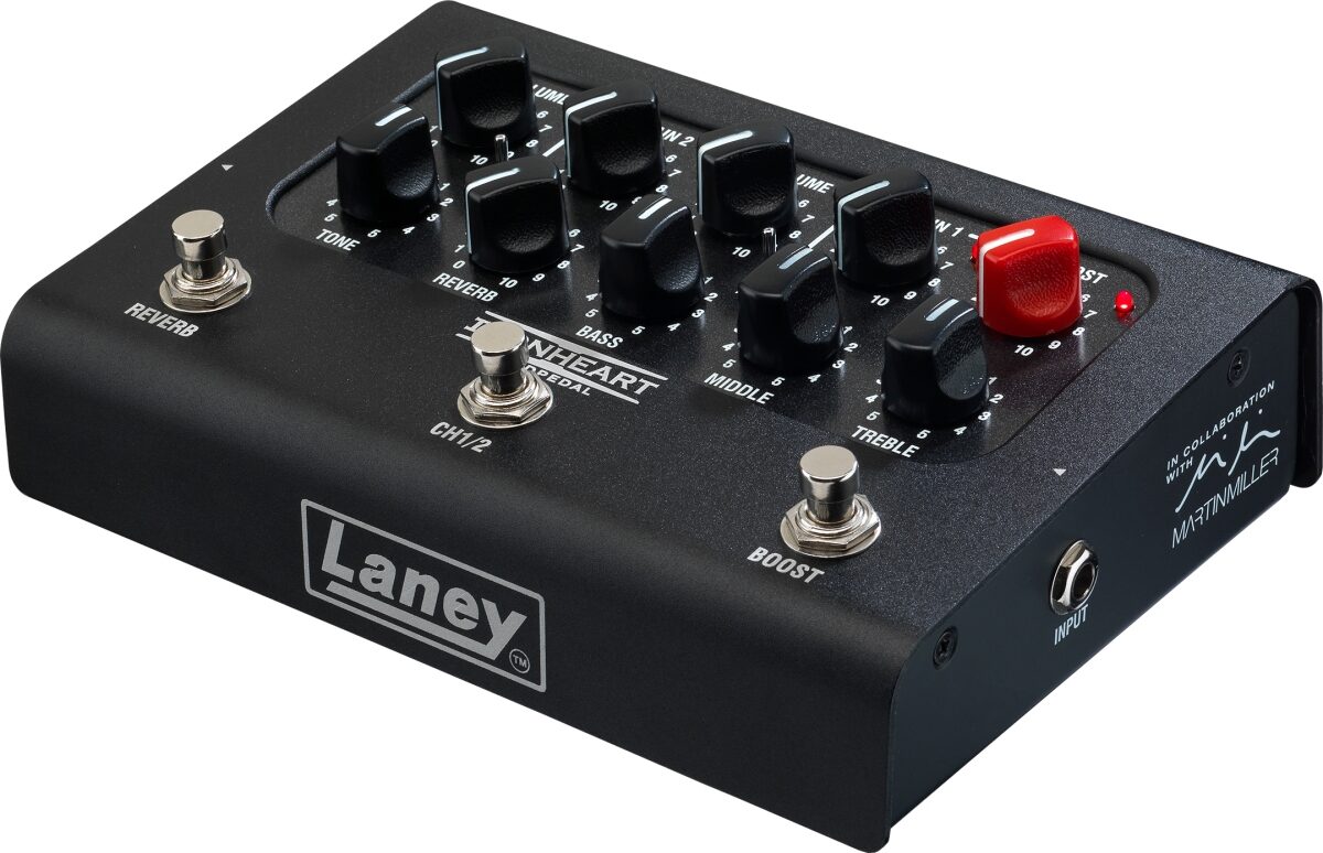Laney Martin Miller Ironheart LoudPedal Guitar Amp Pedal (60 Watts) 3 Laney Martin Miller Ironheart LoudPedal Guitar Amp Pedal (60 Watts)