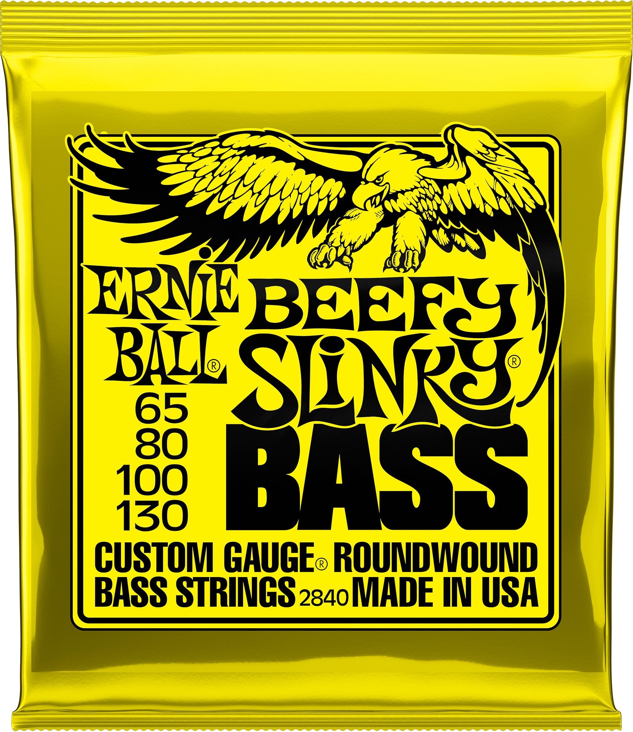 Ernie Ball 2840 Beefy Slinky Electric Bass Strings 1 Ernie Ball 2840 Beefy Slinky Electric Bass Strings