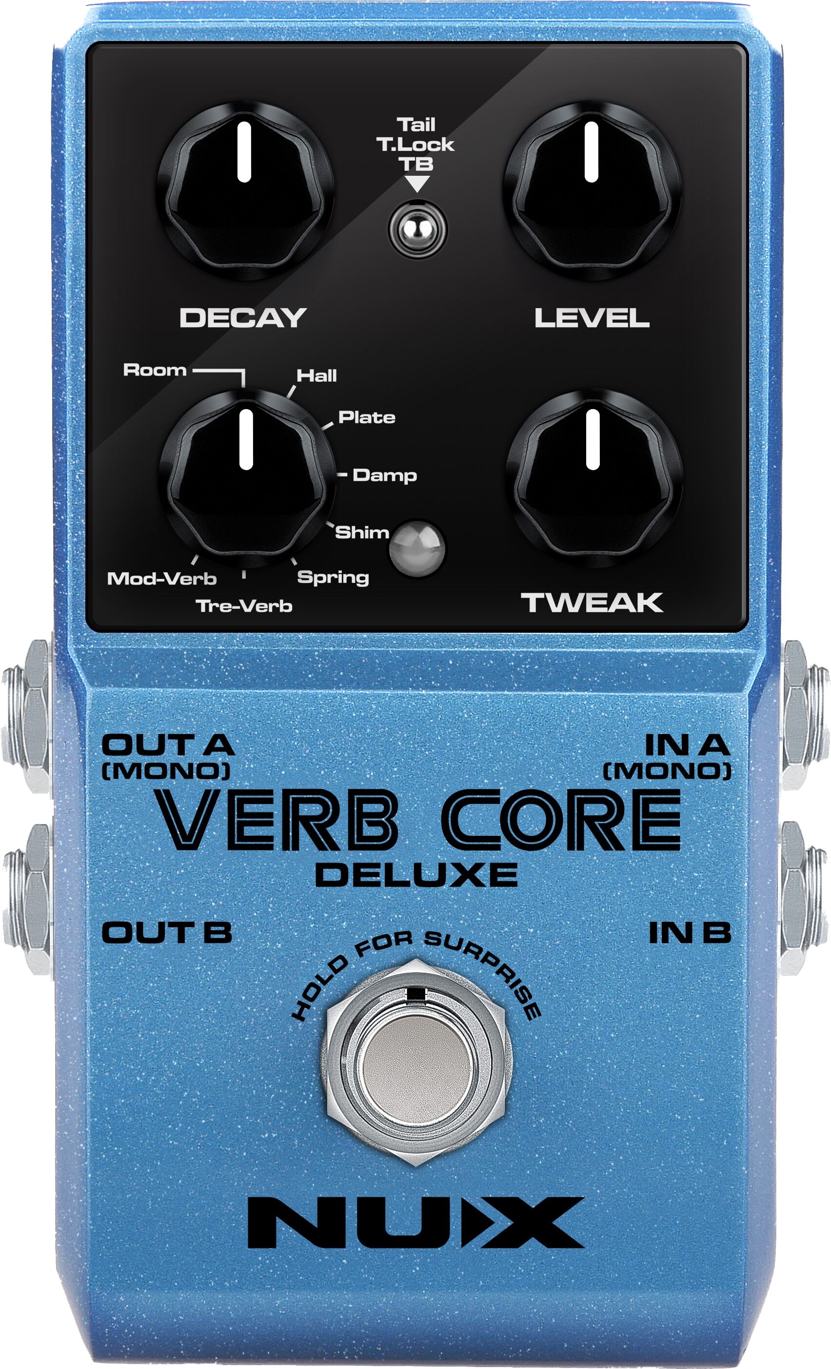 NUX Verb Core Deluxe Multi Reverb Pedal 3 NUX Verb Core Deluxe Multi Reverb Pedal