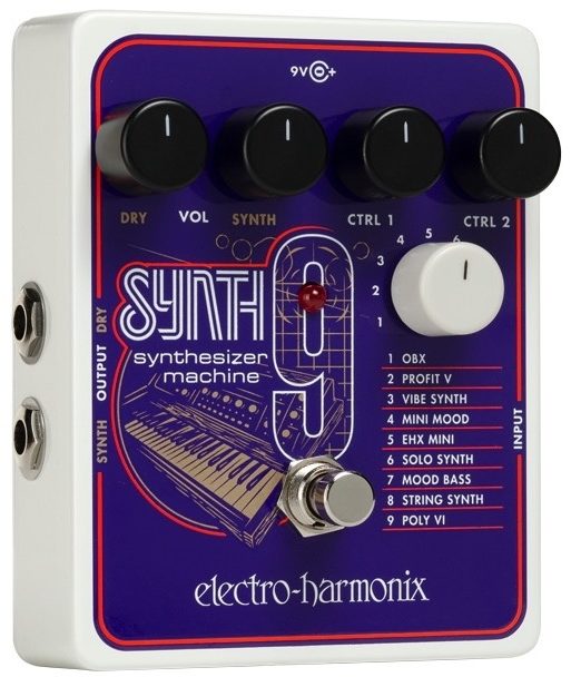 Electro-Harmonix SYNTH9 Synthesizer Machine Pedal 1 Electro-Harmonix SYNTH9 Synthesizer Machine Pedal