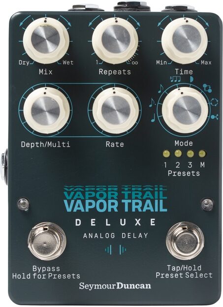 Seymour Duncan Vapor Trail Deluxe Analog Delay Pedal 1 Seymour Duncan Vapor Trail Deluxe Analog Delay Pedal