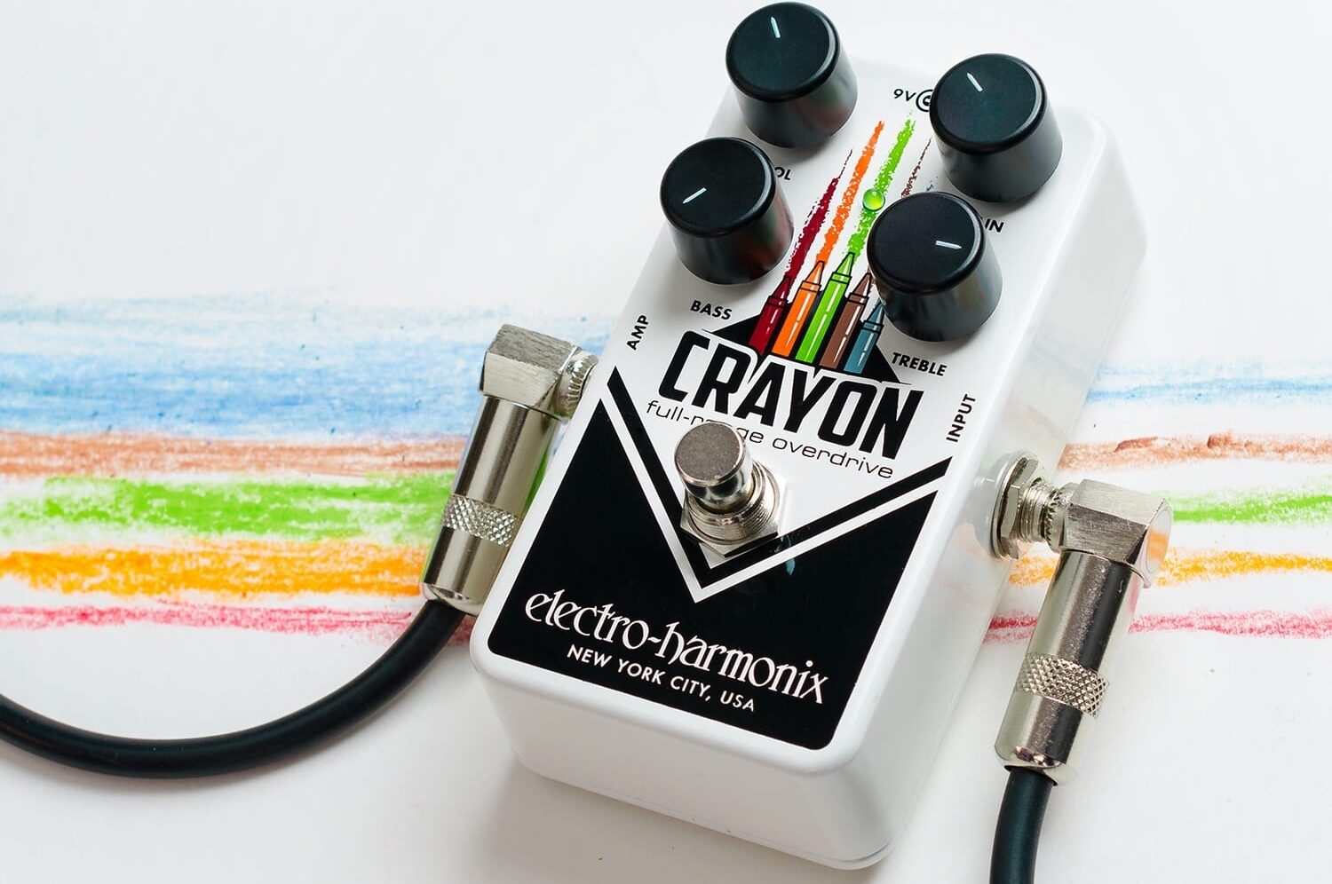 Electro-Harmonix Crayon Full-Range Overdrive Pedal 2 Electro-Harmonix Crayon Full-Range Overdrive Pedal