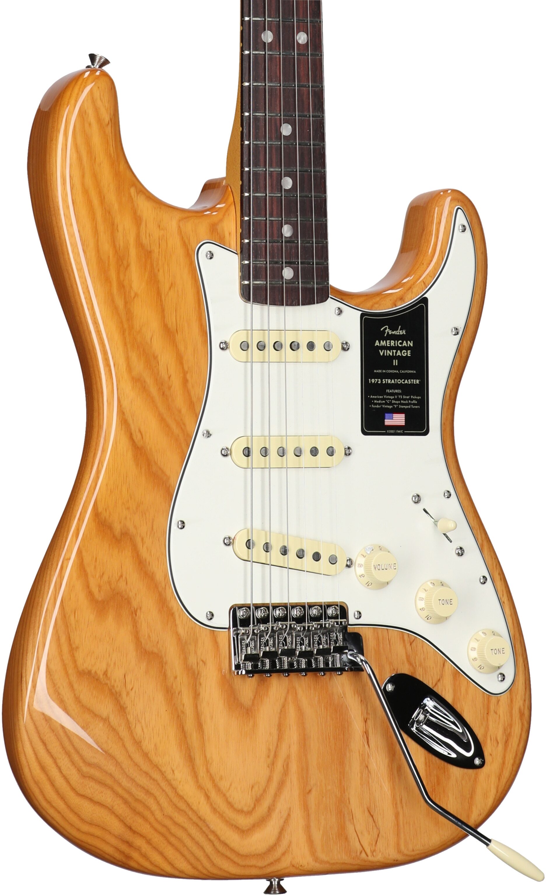 Fender American Vintage II 1973 Stratocaster Electric Guitar, Rosewood Fingerboard (with Case) 1 Fender American Vintage II 1973 Stratocaster Electric Guitar, Rosewood Fingerboard (with Case)