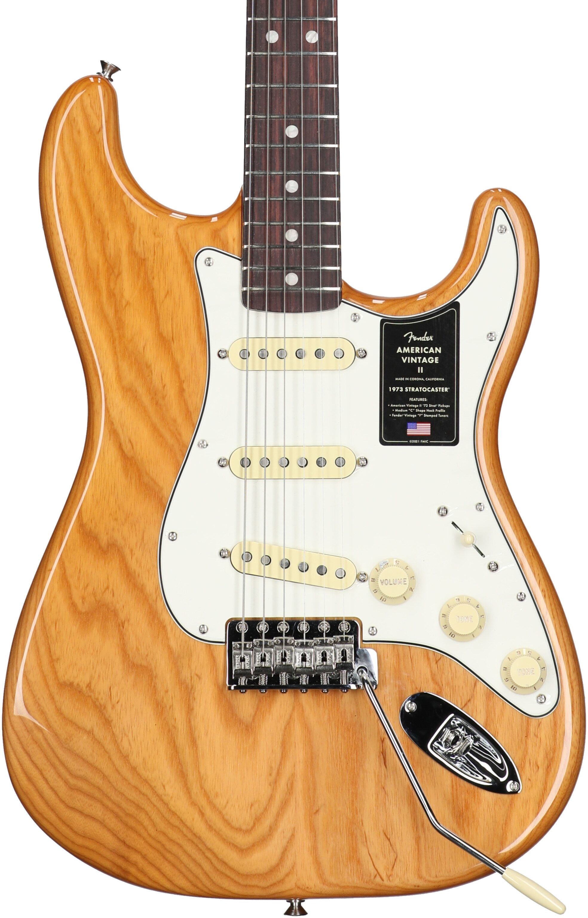 Fender American Vintage II 1973 Stratocaster Electric Guitar, Rosewood Fingerboard (with Case) 5 Fender American Vintage II 1973 Stratocaster Electric Guitar, Rosewood Fingerboard (with Case)