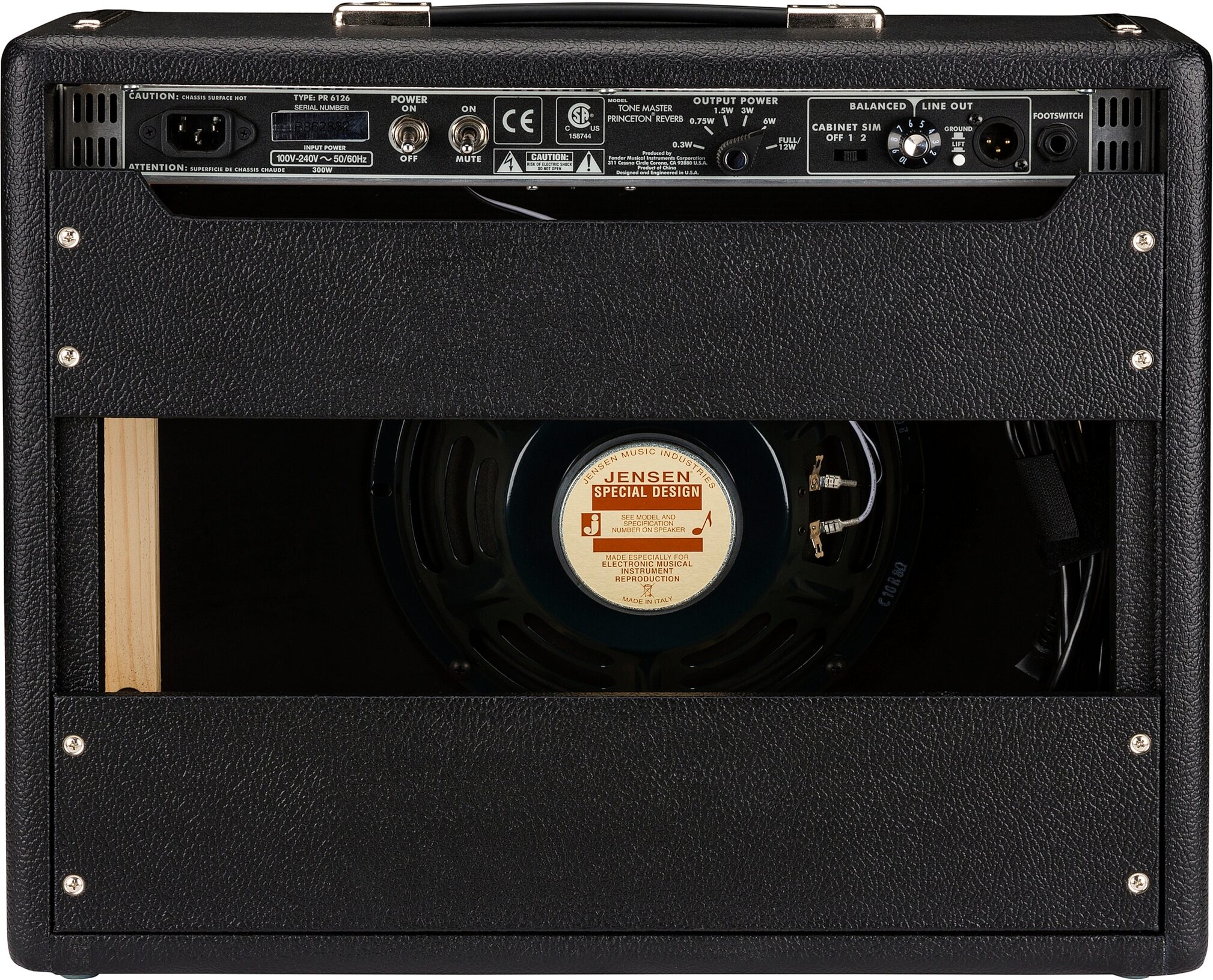 Fender Tone Master Princeton Reverb Guitar Combo Amplifier (50 Watts, 1x10") 2 Fender Tone Master Princeton Reverb Guitar Combo Amplifier (50 Watts, 1x10")