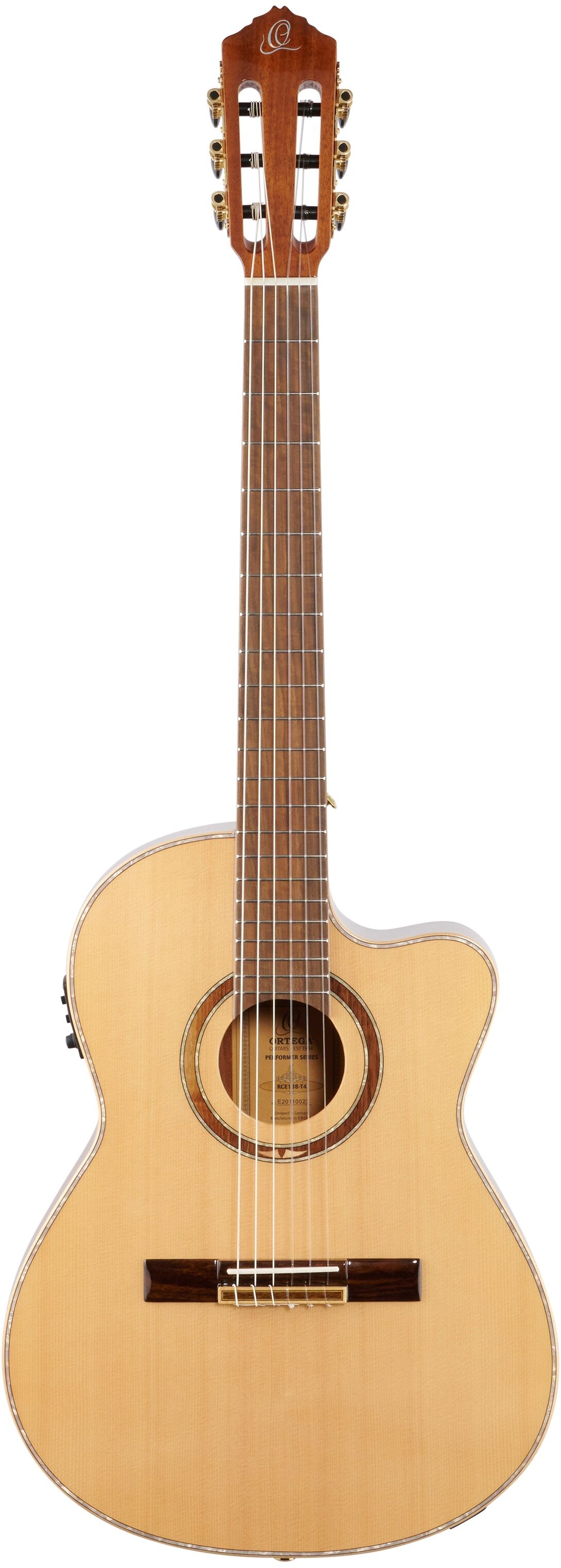 Ortega RCE138T4 Classical Acoustic-Electric Guitar (with Gig Bag) 2 Ortega RCE138T4 Classical Acoustic-Electric Guitar (with Gig Bag)