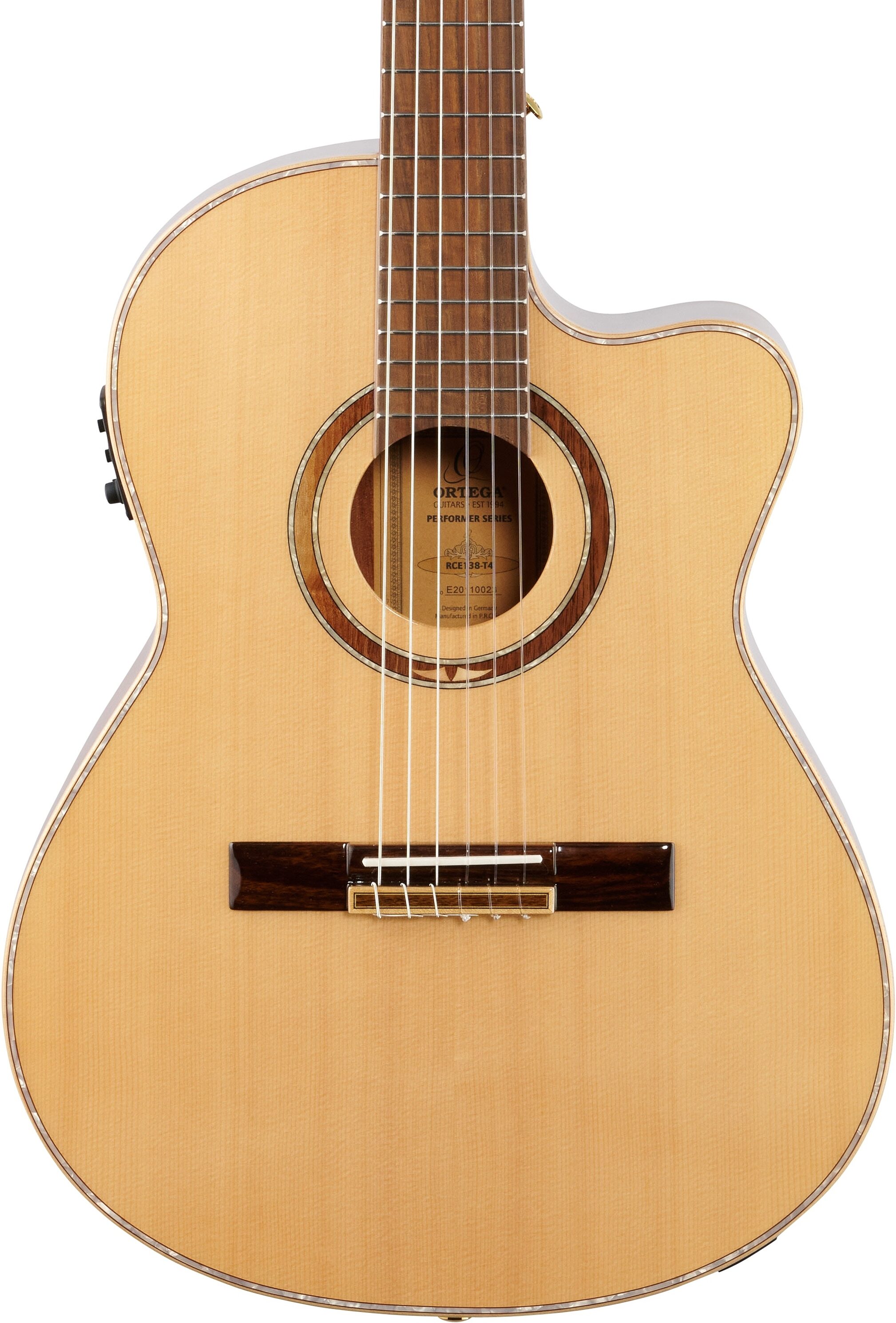 Ortega RCE138T4 Classical Acoustic-Electric Guitar (with Gig Bag) 1 Ortega RCE138T4 Classical Acoustic-Electric Guitar (with Gig Bag)