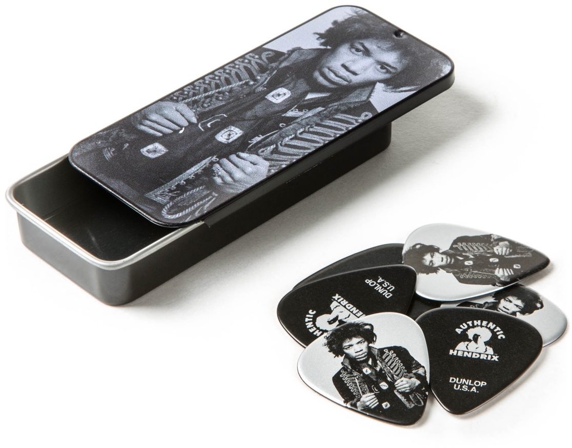 Dunlop JHCT14H Jimi Hendrix Collector Pick Tin 1 Dunlop JHCT14H Jimi Hendrix Collector Pick Tin