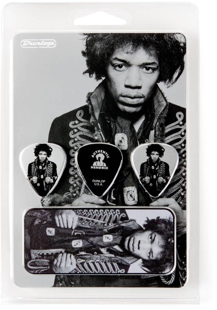 Dunlop JHCT14H Jimi Hendrix Collector Pick Tin 4 Dunlop JHCT14H Jimi Hendrix Collector Pick Tin