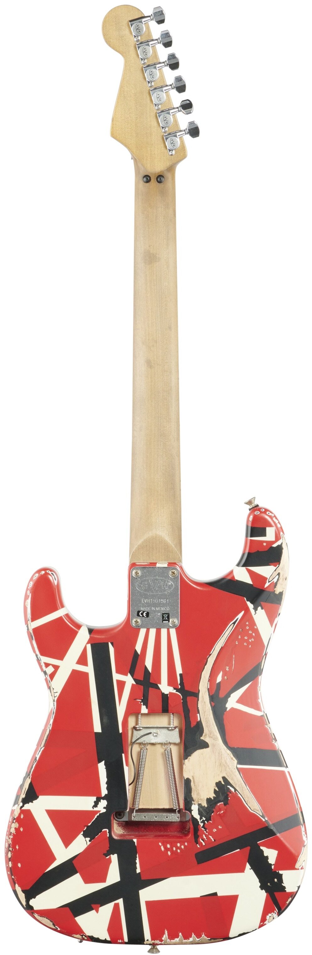 EVH Eddie Van Halen Striped Series Frankenstein "Frankie" Electric Guitar 3 EVH Eddie Van Halen Striped Series Frankenstein "Frankie" Electric Guitar
