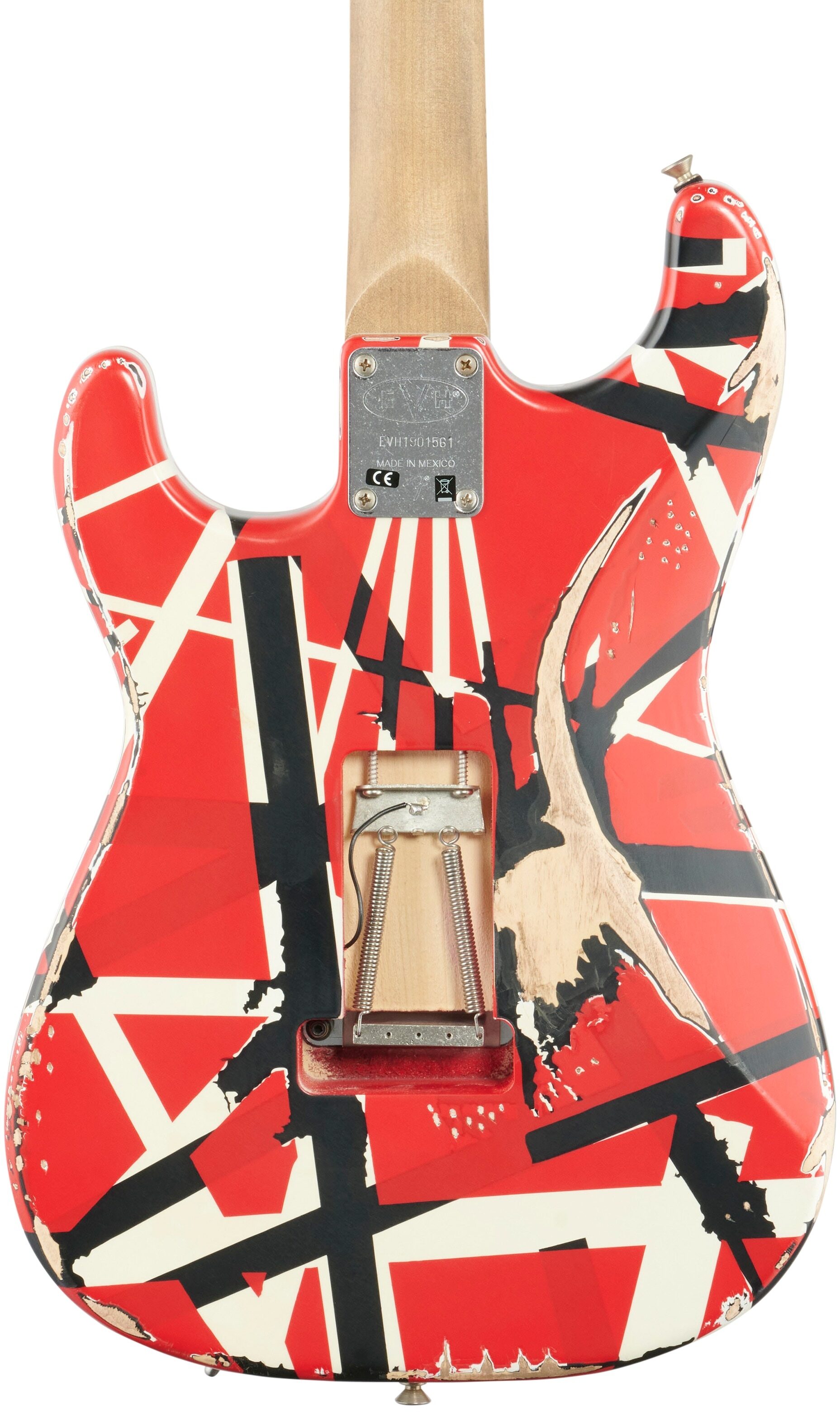 EVH Eddie Van Halen Striped Series Frankenstein "Frankie" Electric Guitar 7 EVH Eddie Van Halen Striped Series Frankenstein "Frankie" Electric Guitar