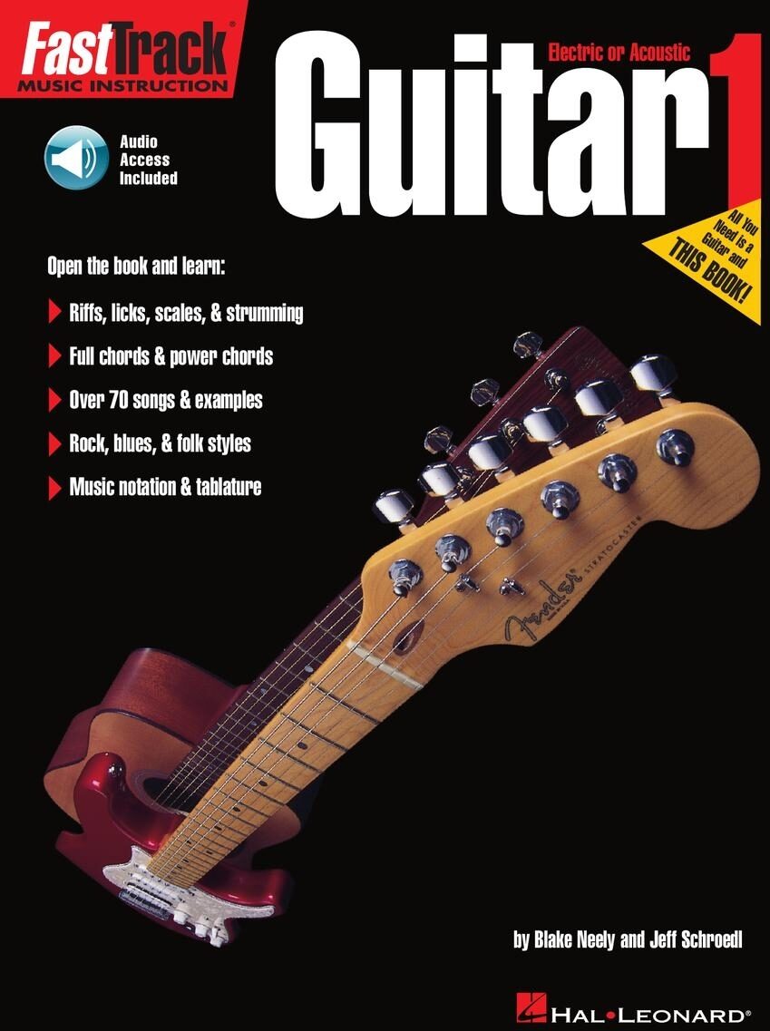 Hal Leonard FastTrack Guitar Method 1 Book