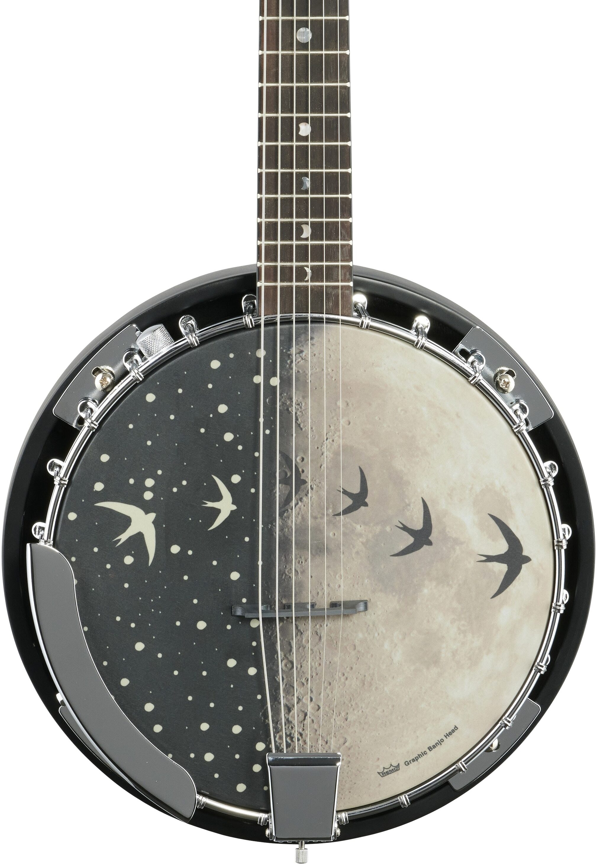 Luna Moonbird Acoustic-Electric Banjo, 6-String