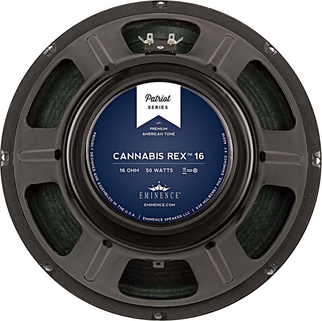 Eminence Cannabis Rex Guitar Speaker (50 Watts, 12") 1 Eminence Cannabis Rex Guitar Speaker (50 Watts, 12")