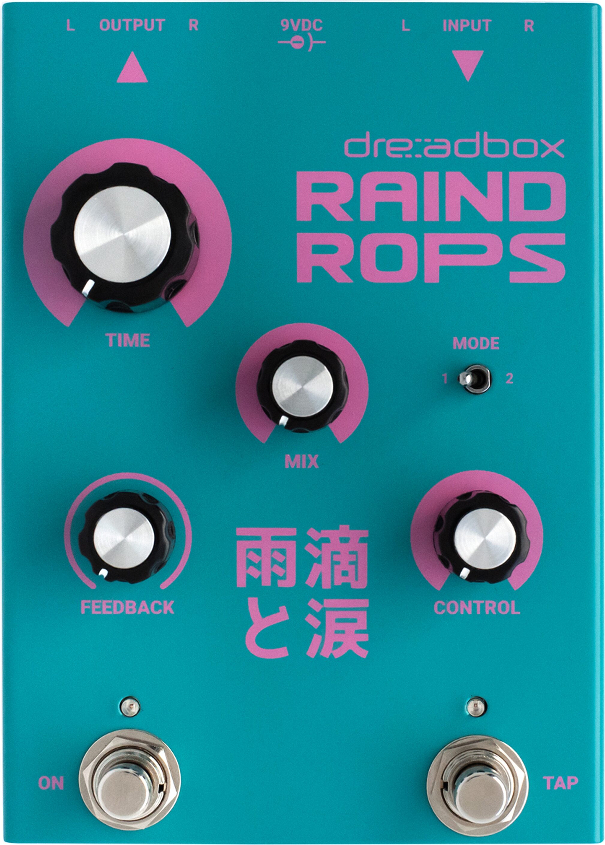Dreadbox Raindrops Hybrid Stereo Delay Pedal