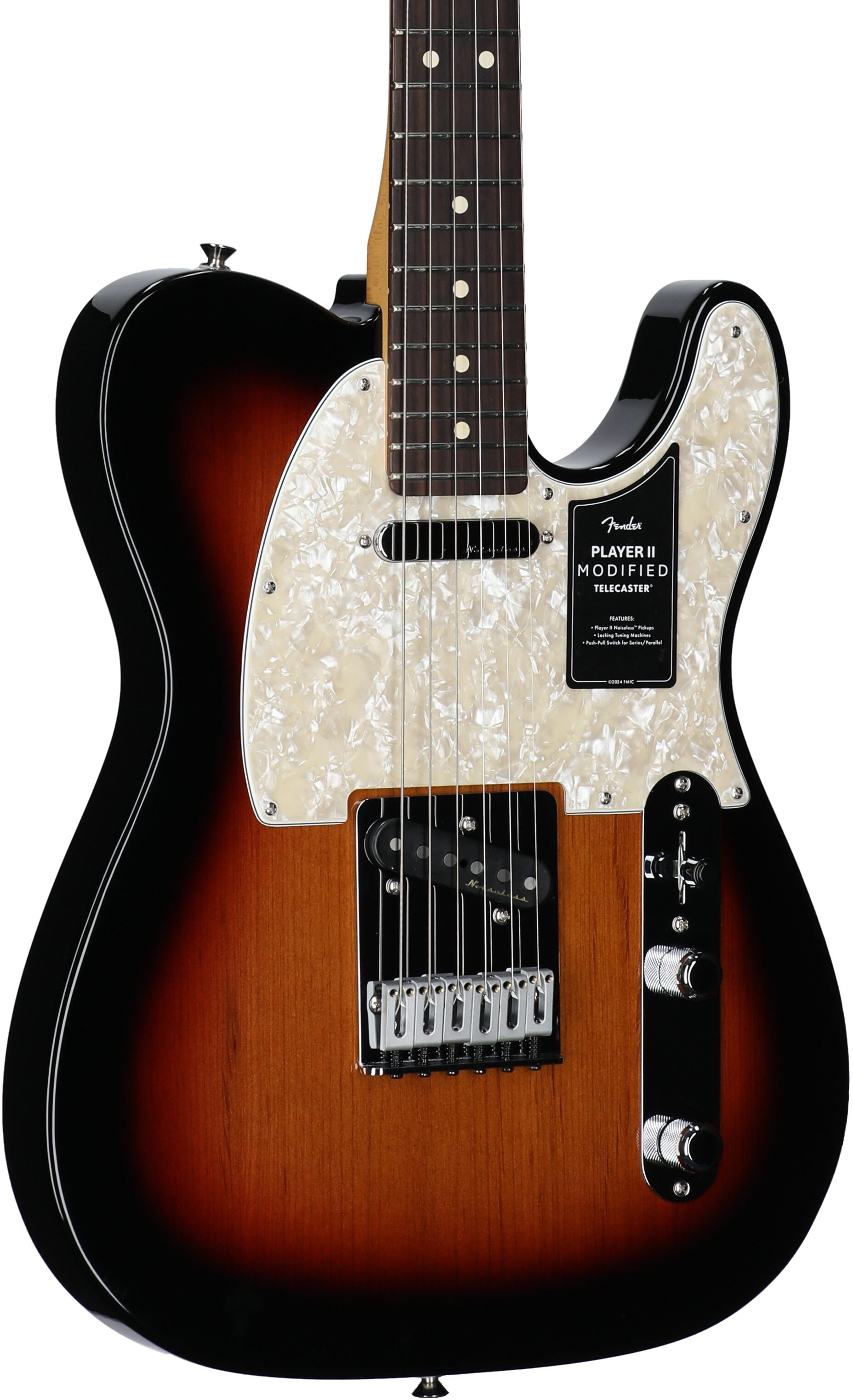 Fender Player II Modified Telecaster Electric Guitar, Rosewood Fingerboard (with Gig Bag)