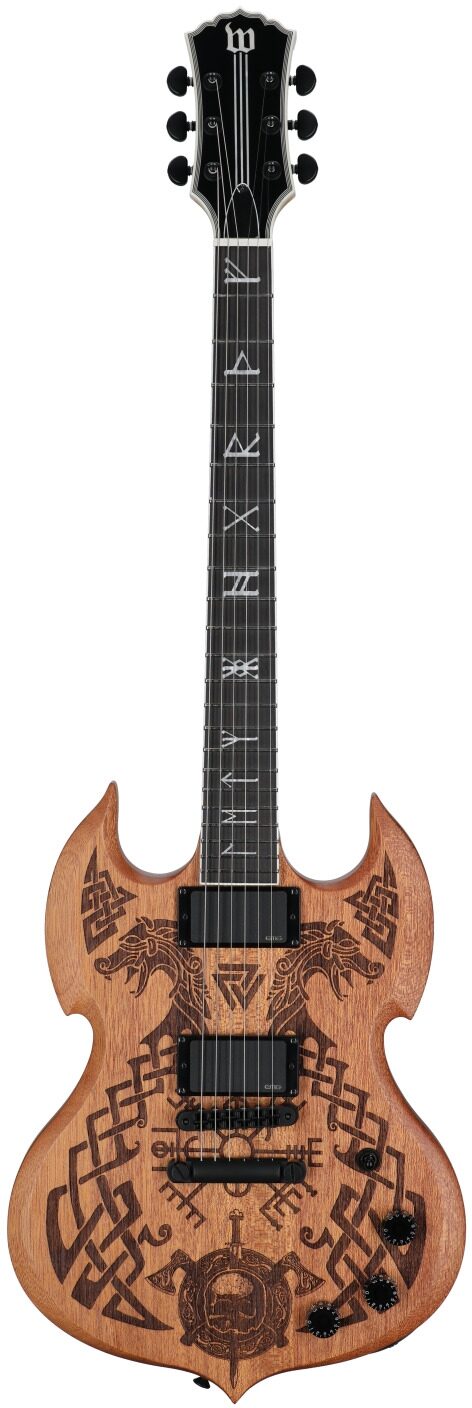 Wylde Audio Barbarian Carveworks Electric Guitar 2 Wylde Audio Barbarian Carveworks Electric Guitar