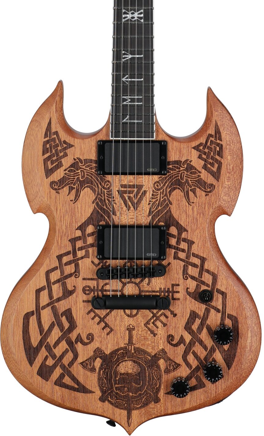 Wylde Audio Barbarian Carveworks Electric Guitar 1 Wylde Audio Barbarian Carveworks Electric Guitar