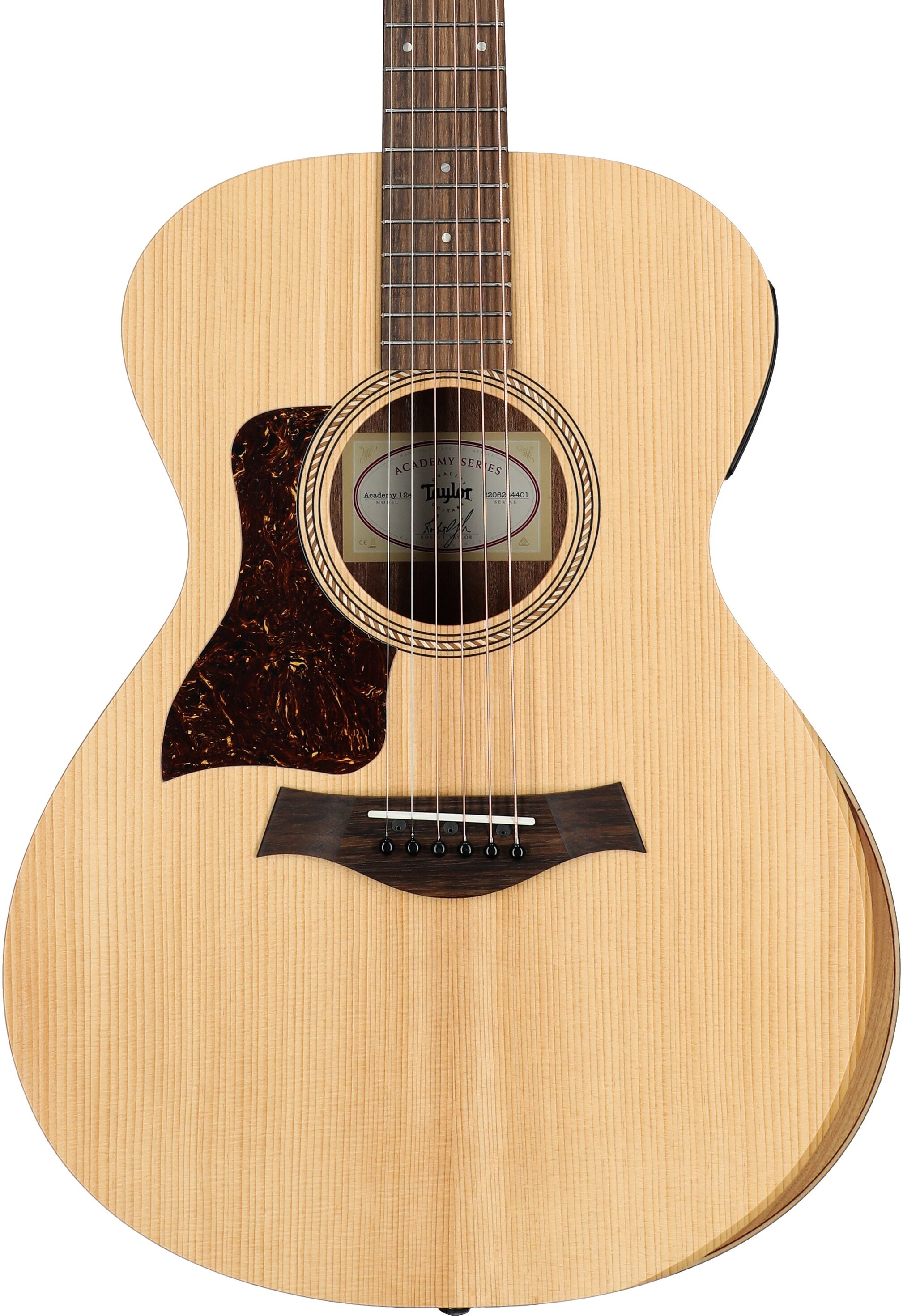 Taylor Academy 12e-V2 Grand Concert Classical Acoustic-Electric Guitar, Left-Handed (with Gig Bag) 5 Taylor Academy 12e-V2 Grand Concert Classical Acoustic-Electric Guitar, Left-Handed (with Gig Bag)