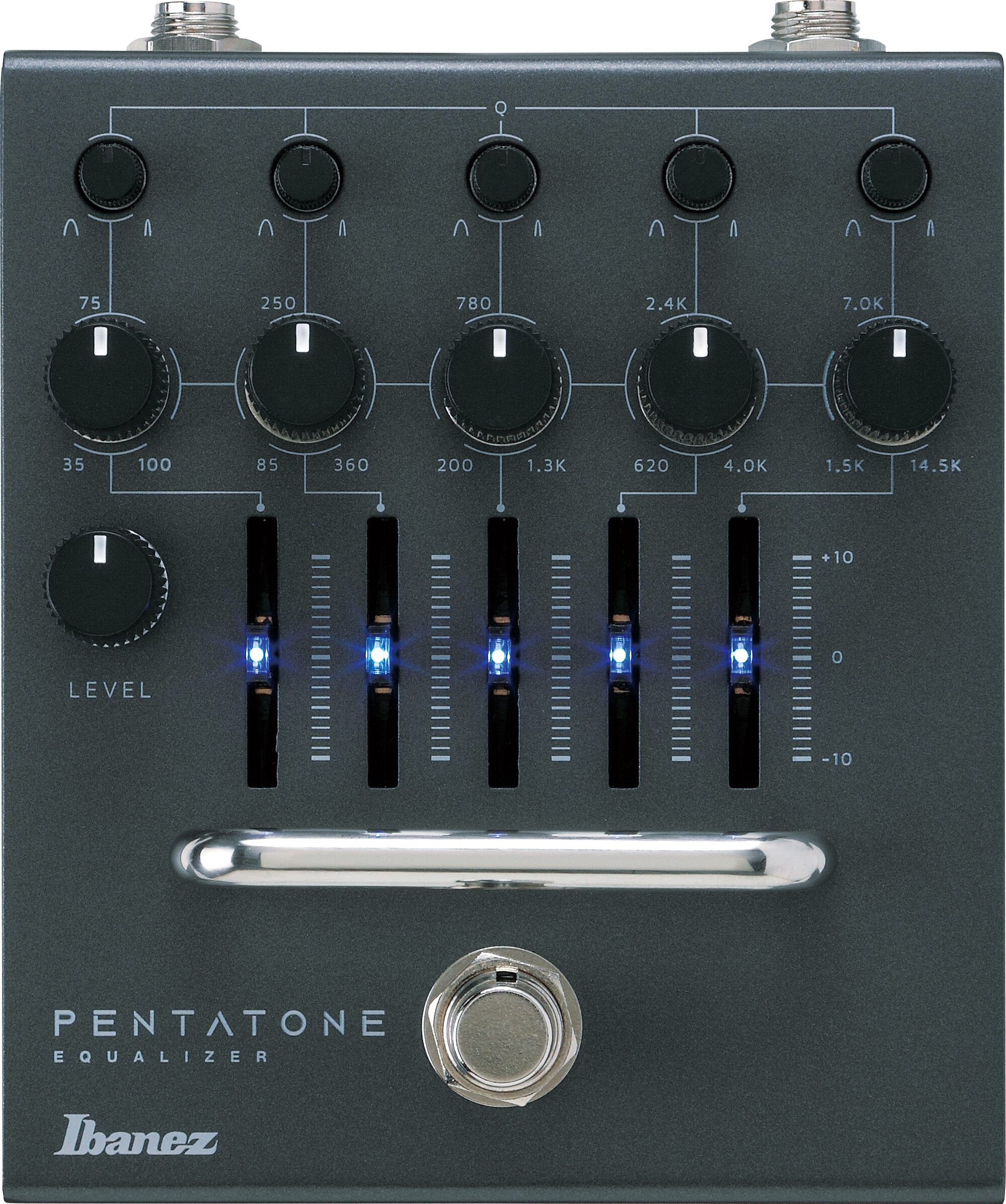 Ibanez Pentatone 5-Band EQ Equalizer Pedal