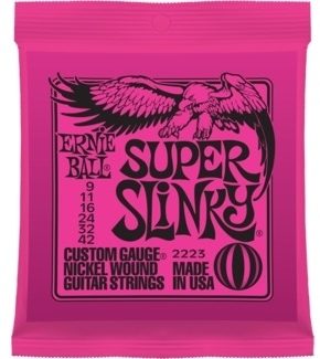 Ernie Ball 2223 Super Slinky Electric Guitar Strings (9-42)