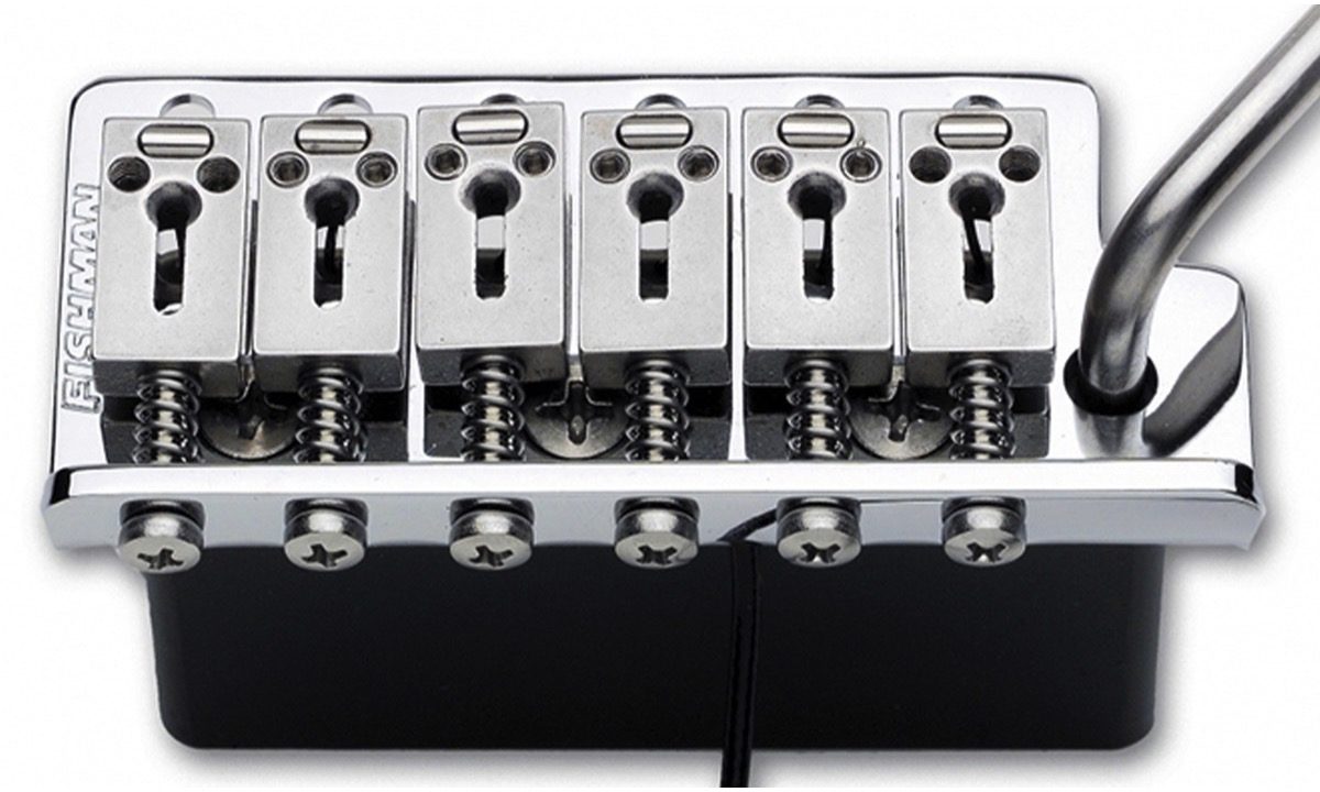 Fishman VMV Powerbridge for Vintage Strat-Style Electric Guitar 1 Fishman VMV Powerbridge for Vintage Strat-Style Electric Guitar