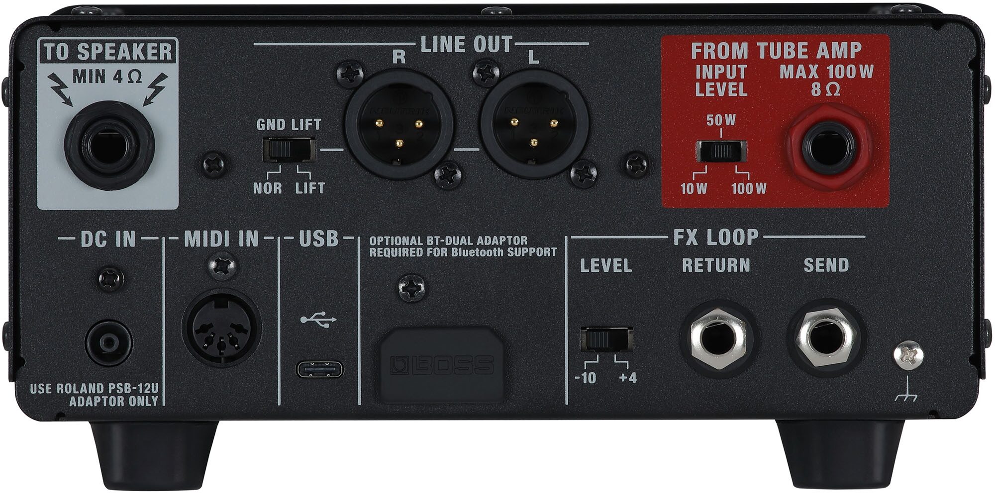 Boss Waza Tube Amp Expander Core 4 Boss Waza Tube Amp Expander Core