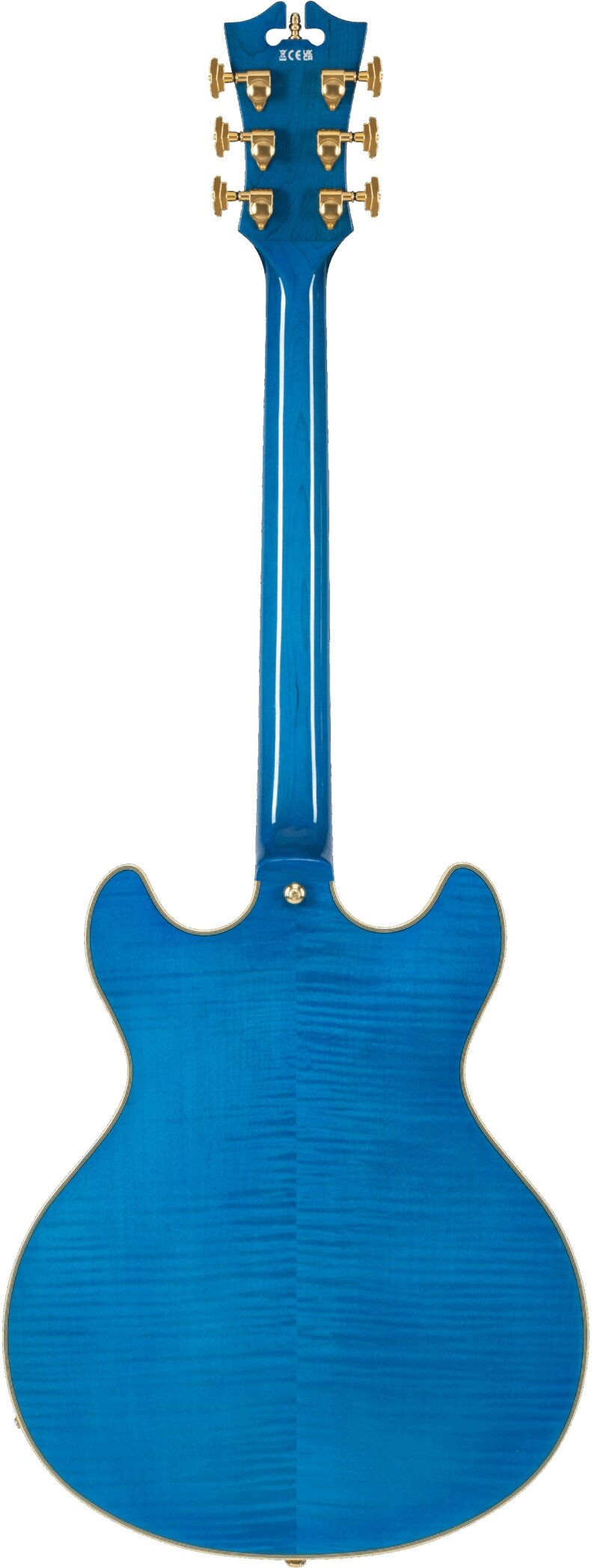 D'Angelico Grateful Dead Premier DC Semi-Hollowbody Electric Guitar 7 D'Angelico Grateful Dead Premier DC Semi-Hollowbody Electric Guitar