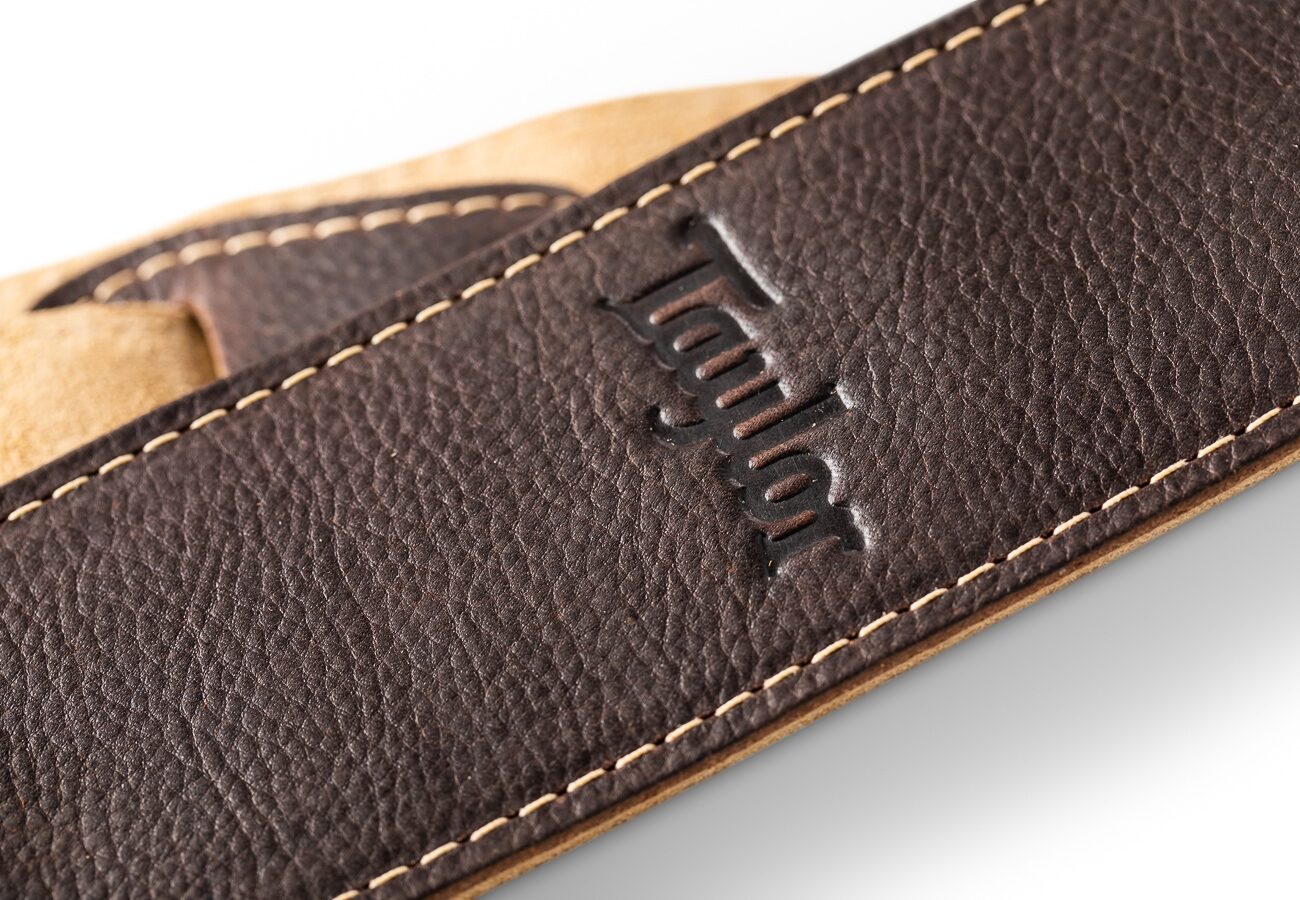 Taylor 2.5" Suede Back Leather Strap 1 Taylor 2.5" Suede Back Leather Strap