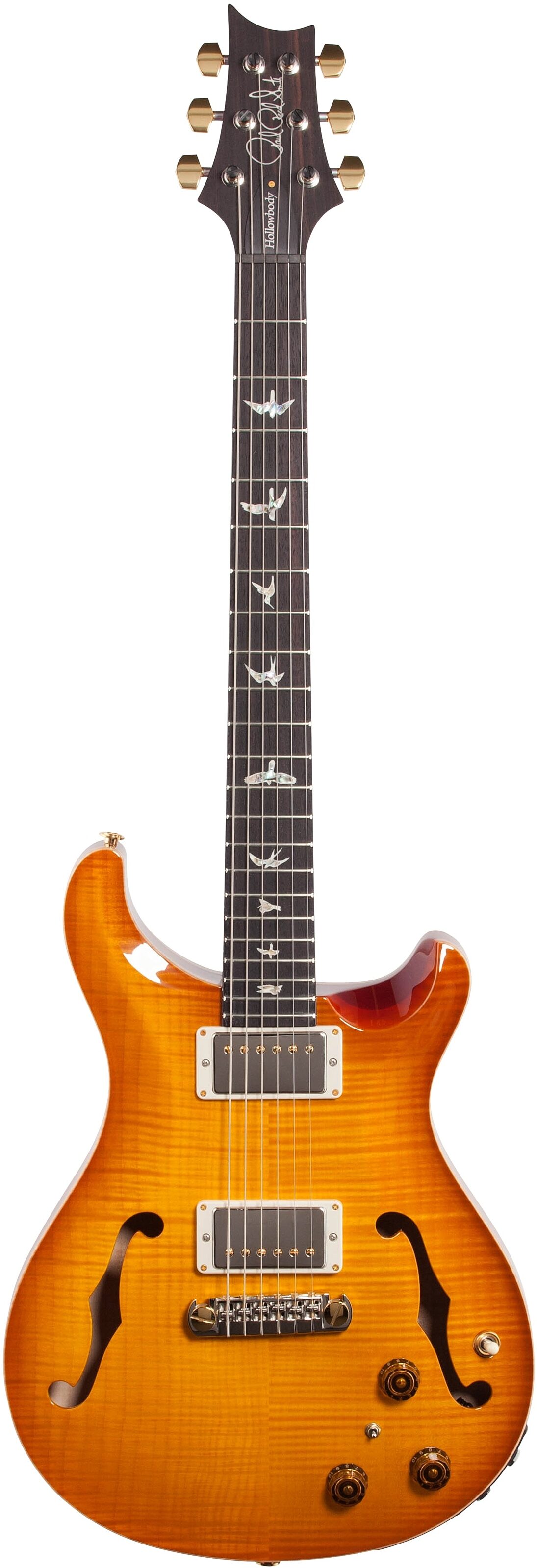 PRS Paul Reed Smith Hollowbody II 10-Top Electric Guitar (with Case) 2 PRS Paul Reed Smith Hollowbody II 10-Top Electric Guitar (with Case)