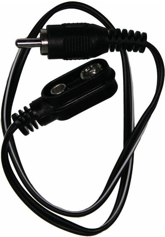 CIOKS Type 6 30 cm DC Power RCA to 9V Battery Clip 1 CIOKS Type 6 30 cm DC Power RCA to 9V Battery Clip