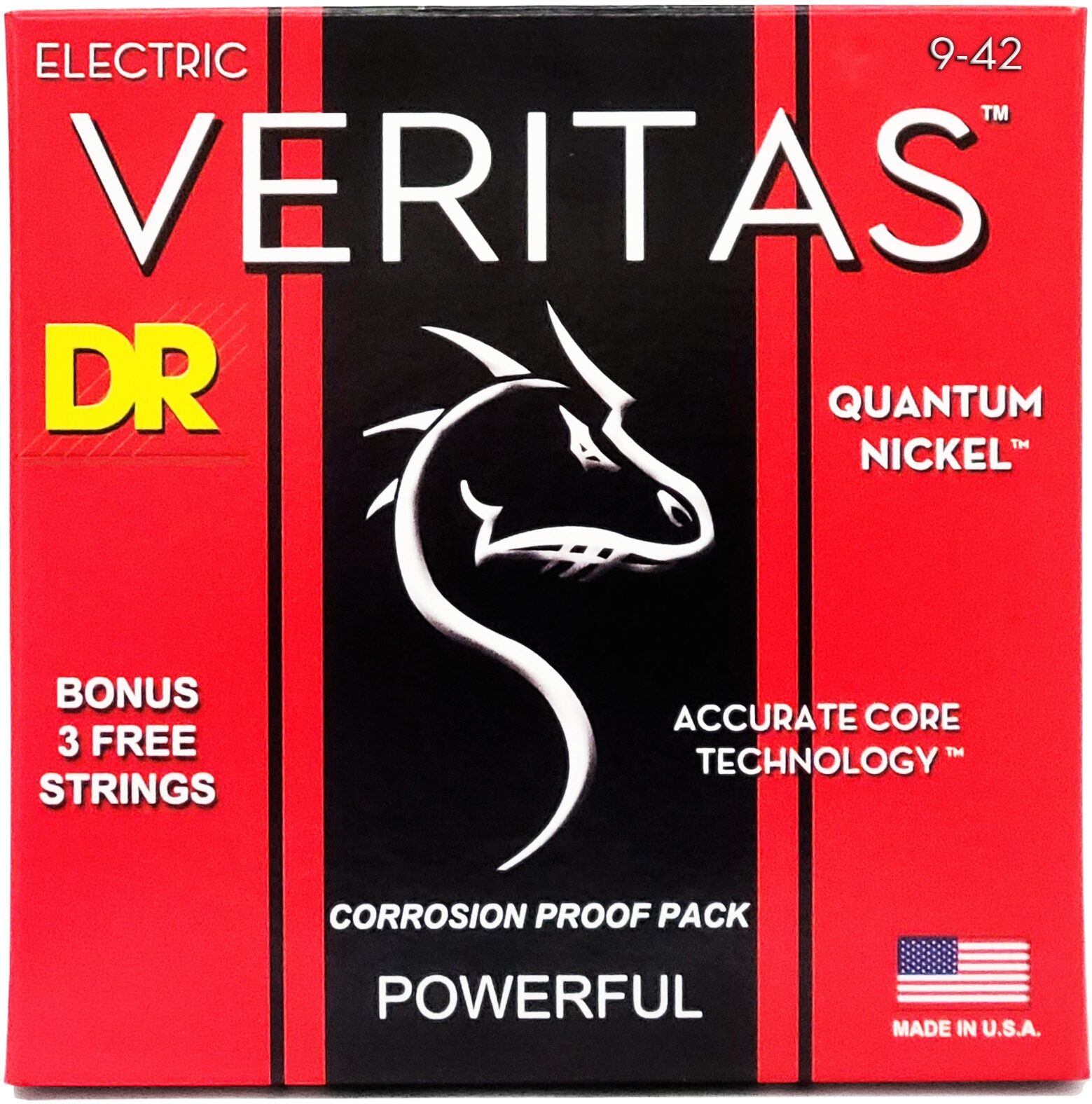DR Strings Veritas Electric Guitar Strings 1 DR Strings Veritas Electric Guitar Strings