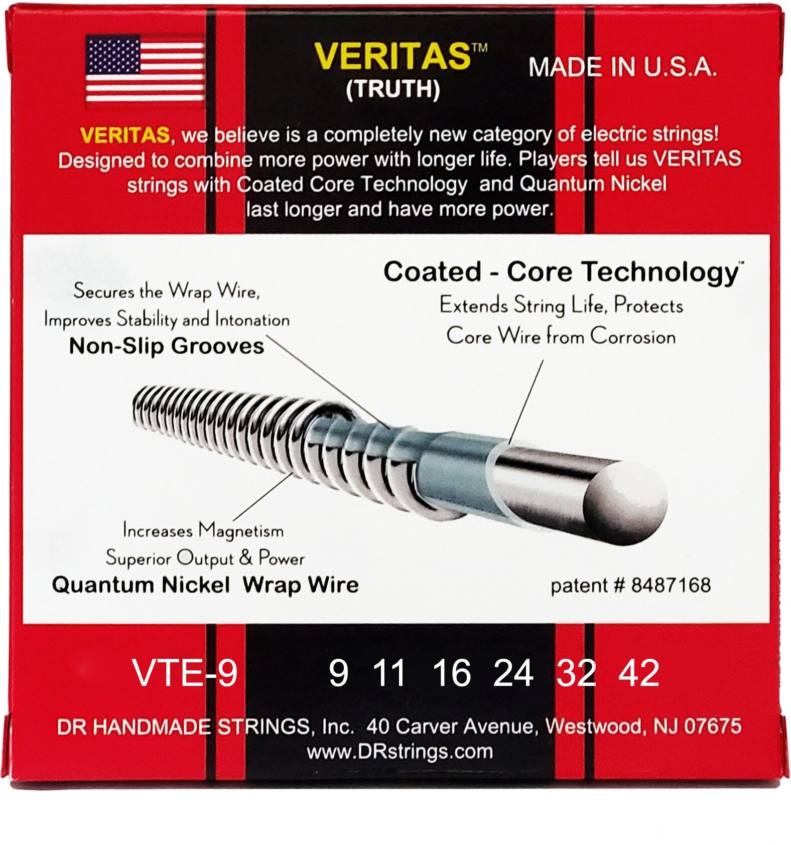 DR Strings Veritas Electric Guitar Strings 2 DR Strings Veritas Electric Guitar Strings