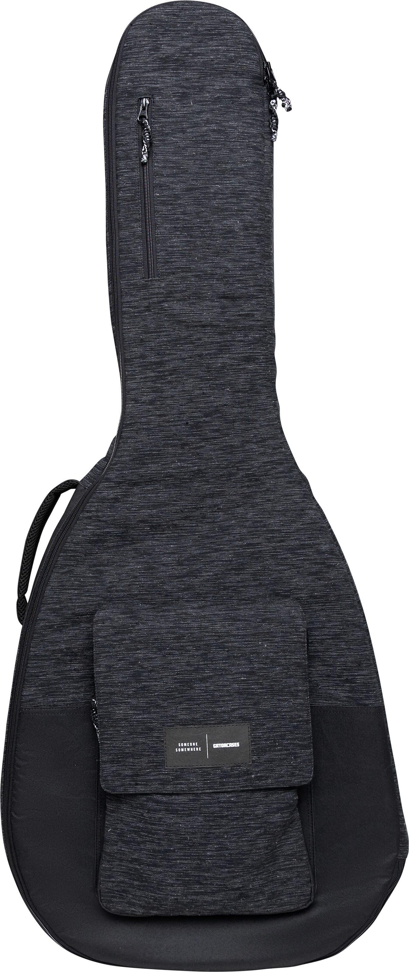 Gator Someone Somewhere Lux Series Dreadnought Acoustic Guitar Gig Bag 2 Gator Someone Somewhere Lux Series Dreadnought Acoustic Guitar Gig Bag
